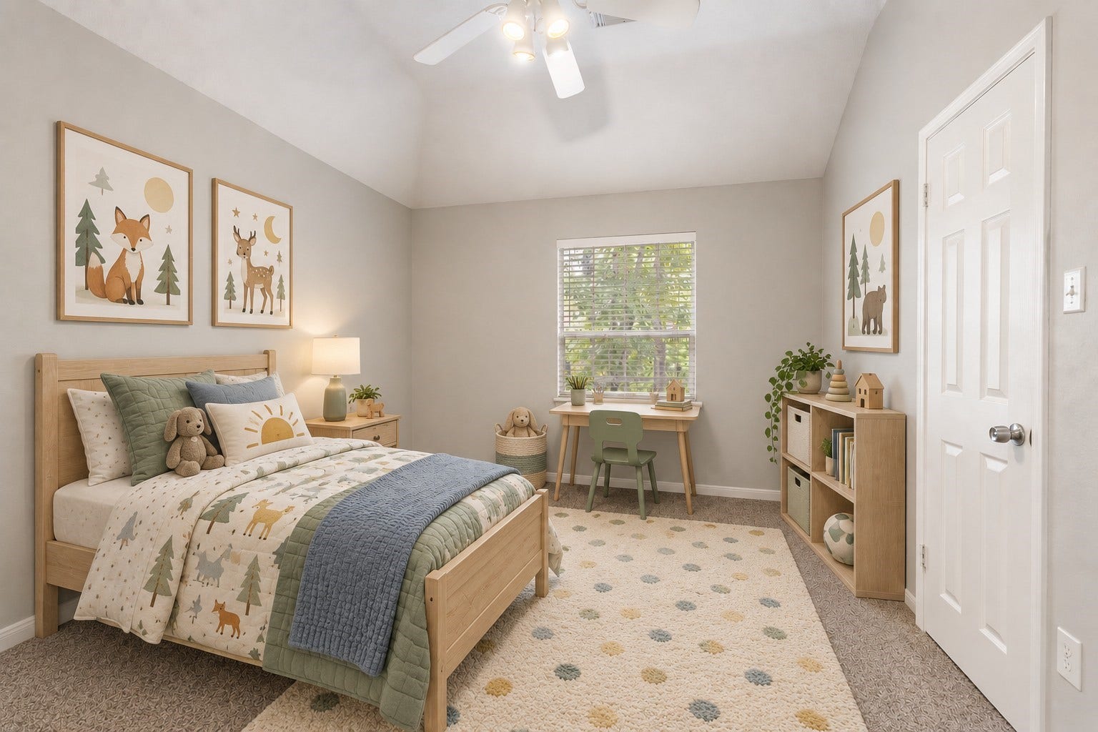 27 Stargazer Place, The Woodlands, TX 77381 VIRTUALLY STAGED There is good natural light entering each room. Each bedroom has a good size closet for storage, too!