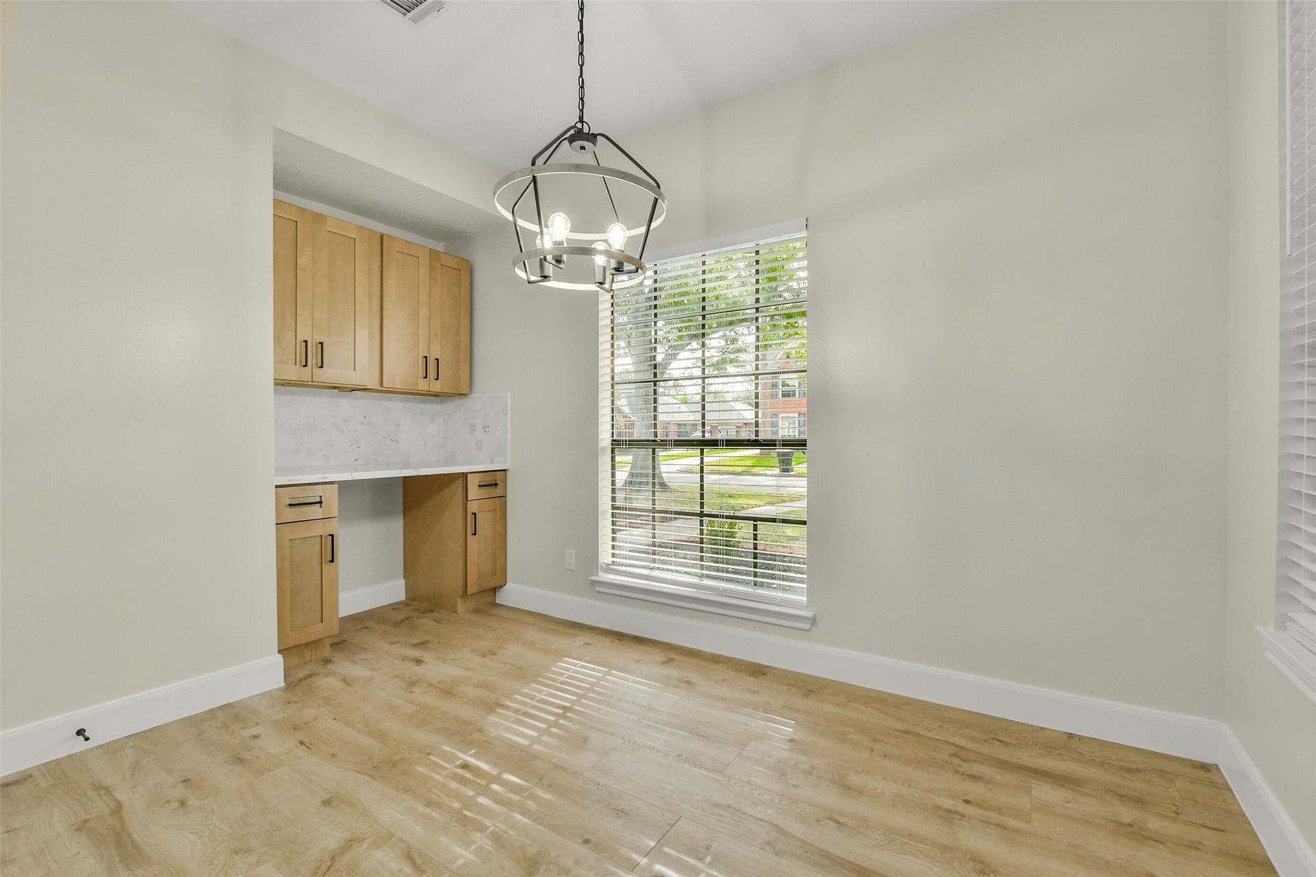 839 Quiet Spring Ln, Houston, TX 77062 Mail station or coffee bar off of breakfast area