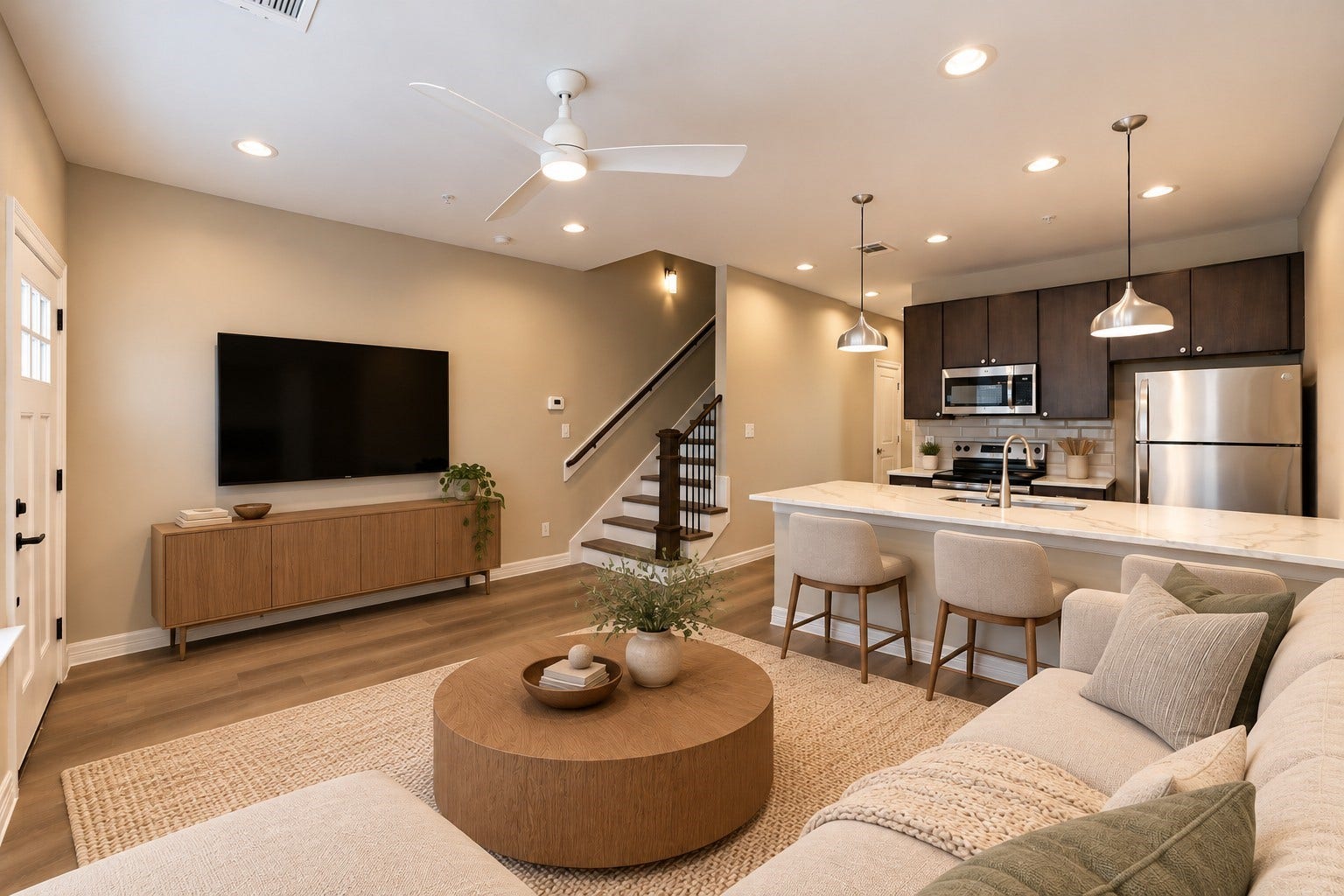 3252 Creekmont Drive, Houston, TX 77091 Virtually staged living space