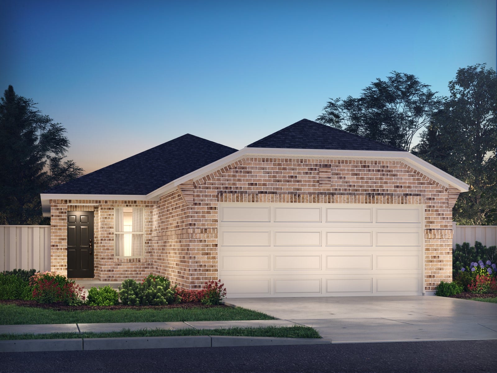 2326 Pioneer Landing Lane, Crosby, TX 77532 Photo is not of the actual home, but is an inspirational photo of builders model home and may depict options, furnishings, and/or decorator features that are not included