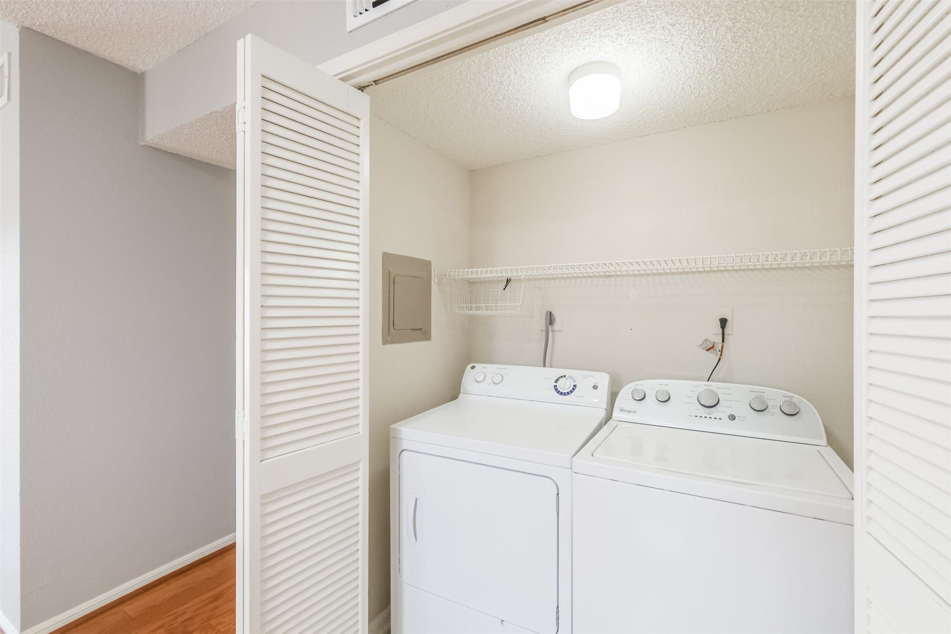 3100 Jeanetta Street, #1204, Houston, TX 77063 Convenient utility room featuring an included washer and dryer!