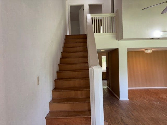 4730 Charles Street, Pasadena, TX 77586 3 bedrooms and a bathroom are upstairs.