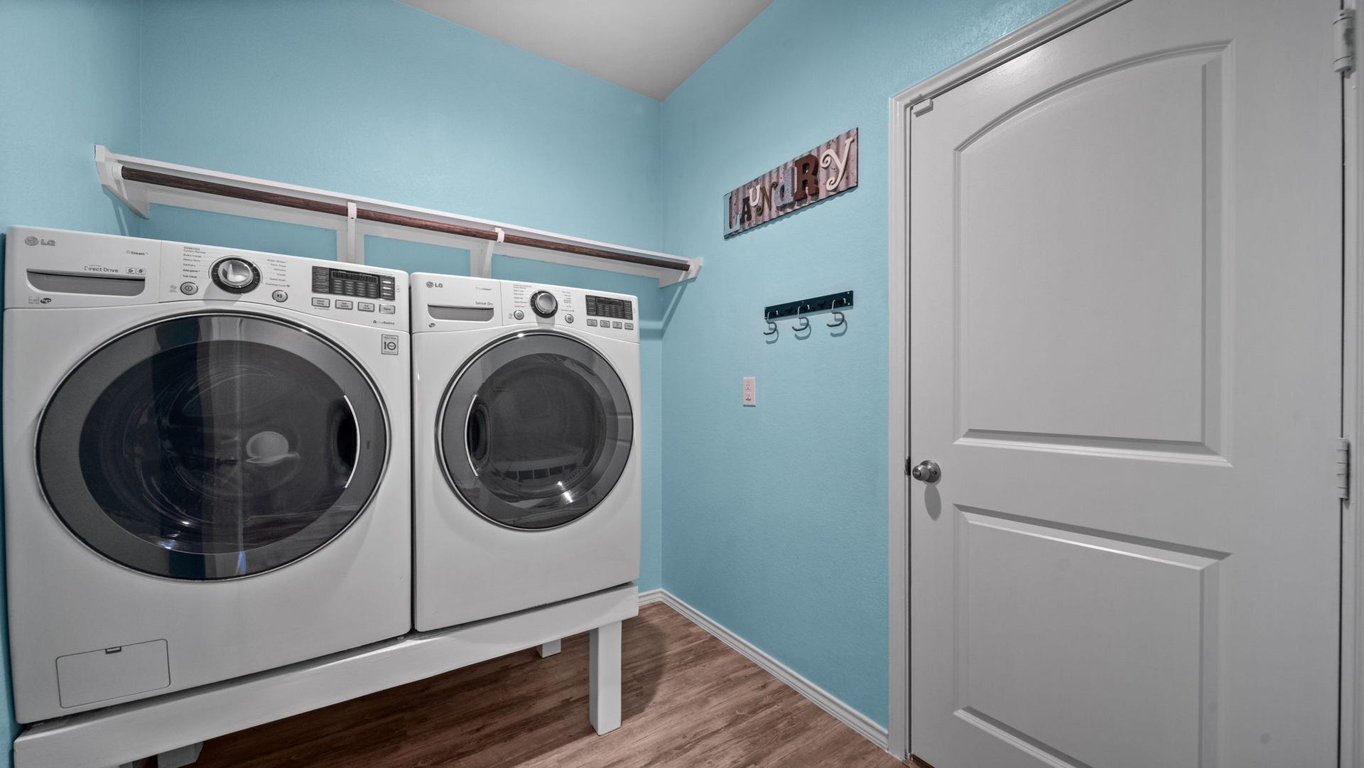 11502 Castle Nugent Court, Conroe, TX 77304 Washer and dryer included! Dedicated laundry room adds convenience and helps make moving in easier.