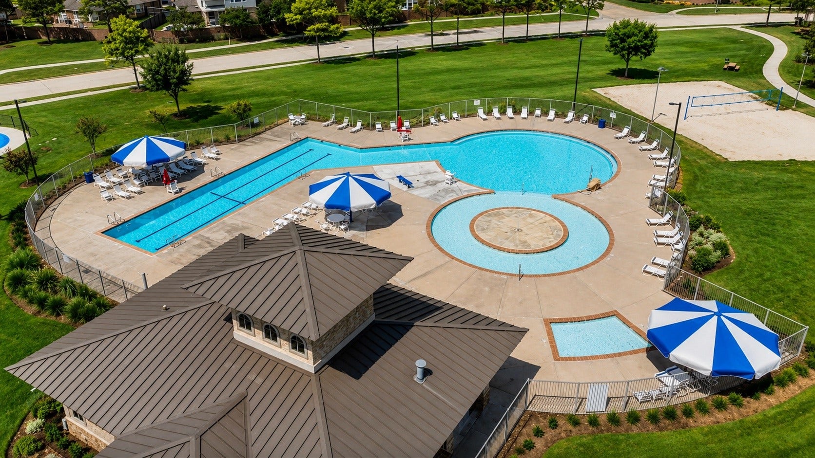 2619 Emerald Springs Court, Pearland, TX 77584 One of the Several Pools for Residents