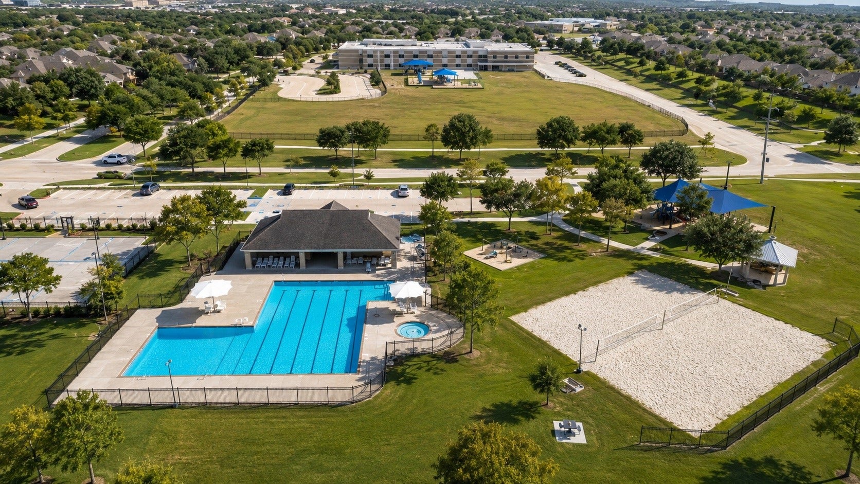 2619 Emerald Springs Court, Pearland, TX 77584 Another one of Shadow Creek Ranch's Pools