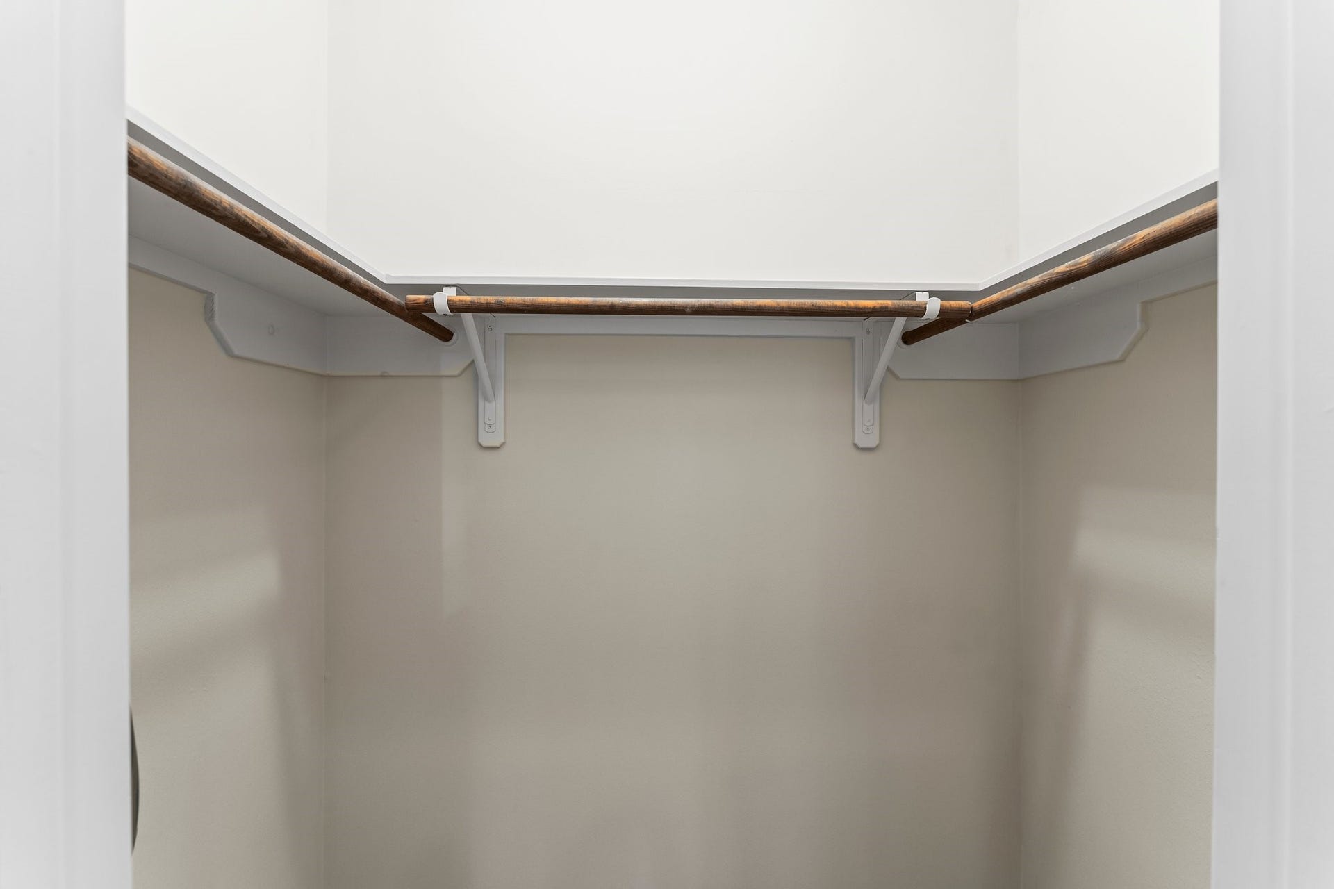Huge primary closet