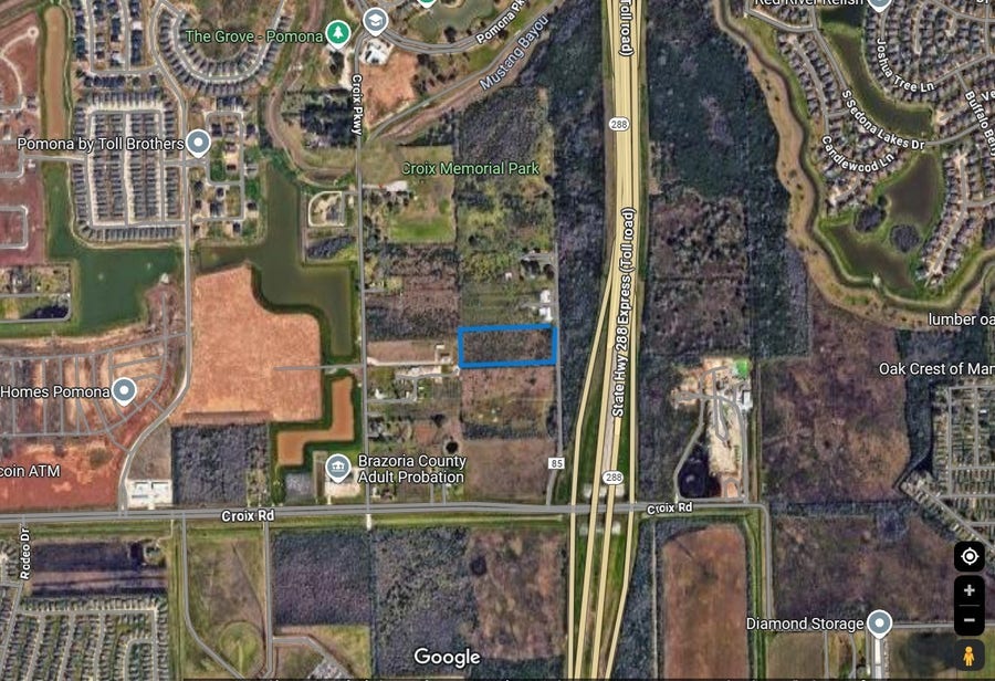 Property photo for 7.7 ac Laigle Rd  CR 85, Manvel, TX