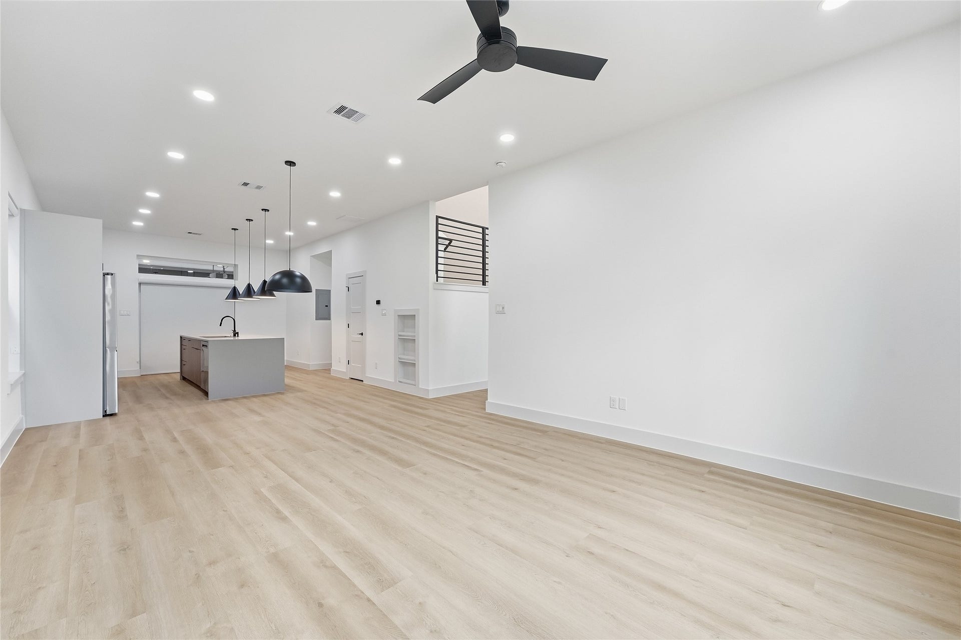 First Floor Living + Dining