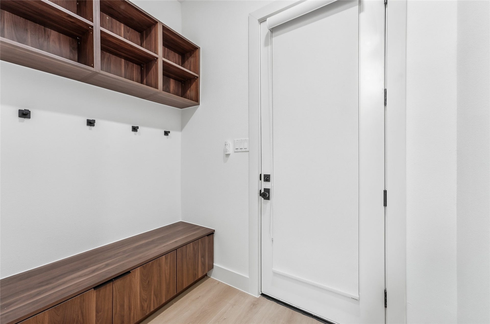 Garage Entrance with Mudroom