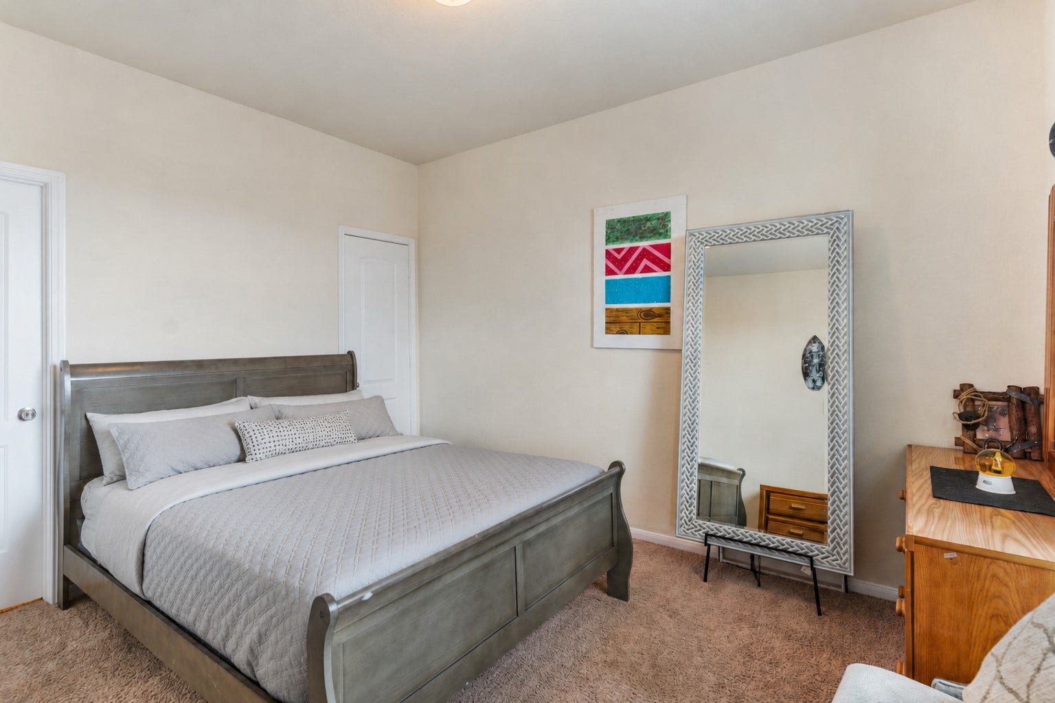 3330 Cabin Wood Way, Houston, TX 77084 Spacious downstairs spare bedroom. Could also be used for a study.