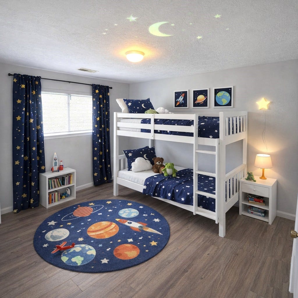 3110 Silverstag Trail Lane, Houston, TX 77073 Virtually Staged Third Bedroom