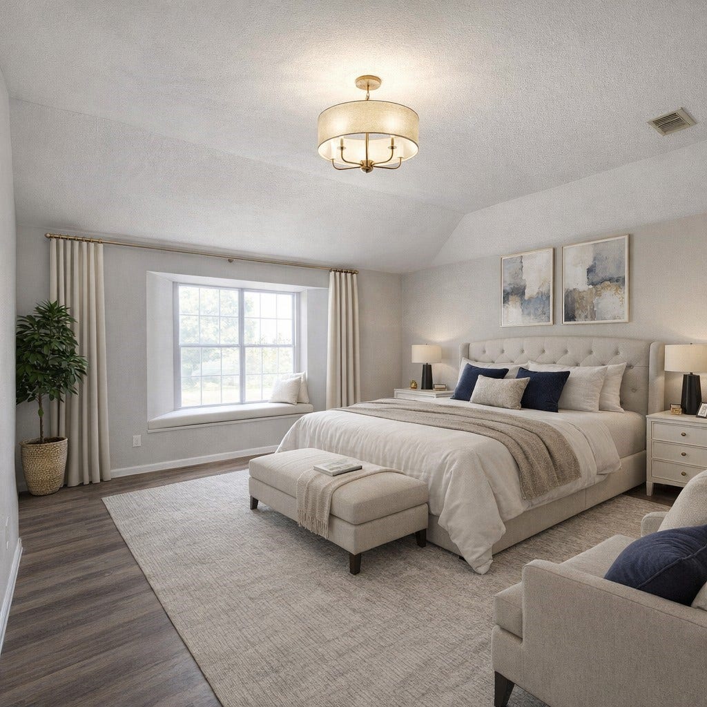 3110 Silverstag Trail Lane, Houston, TX 77073 Virtually Staged Master Bedroom