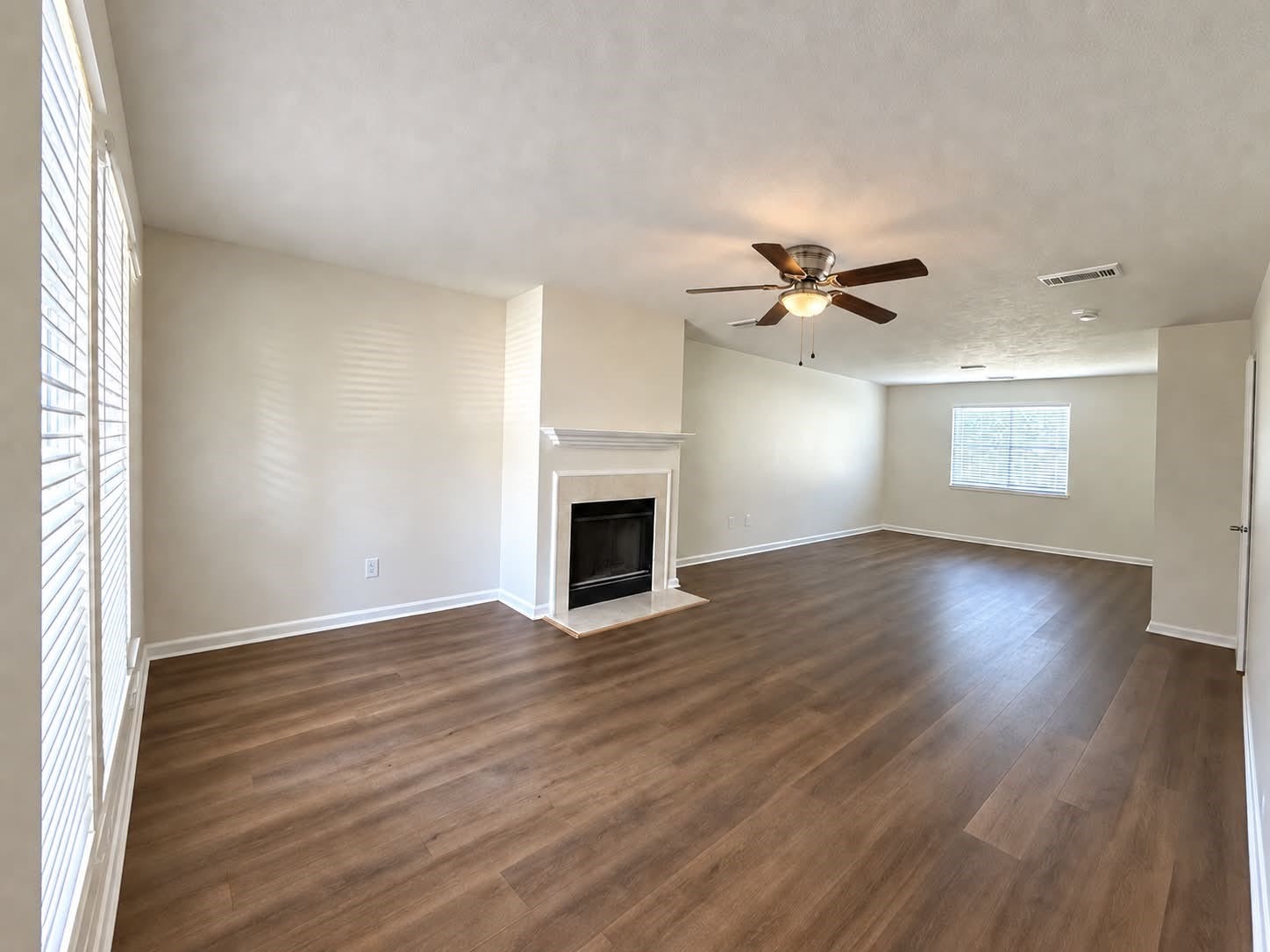 18131 Eganville Circle, Tomball, TX 77377 Beautifully updated floors with an open layout and fireplace