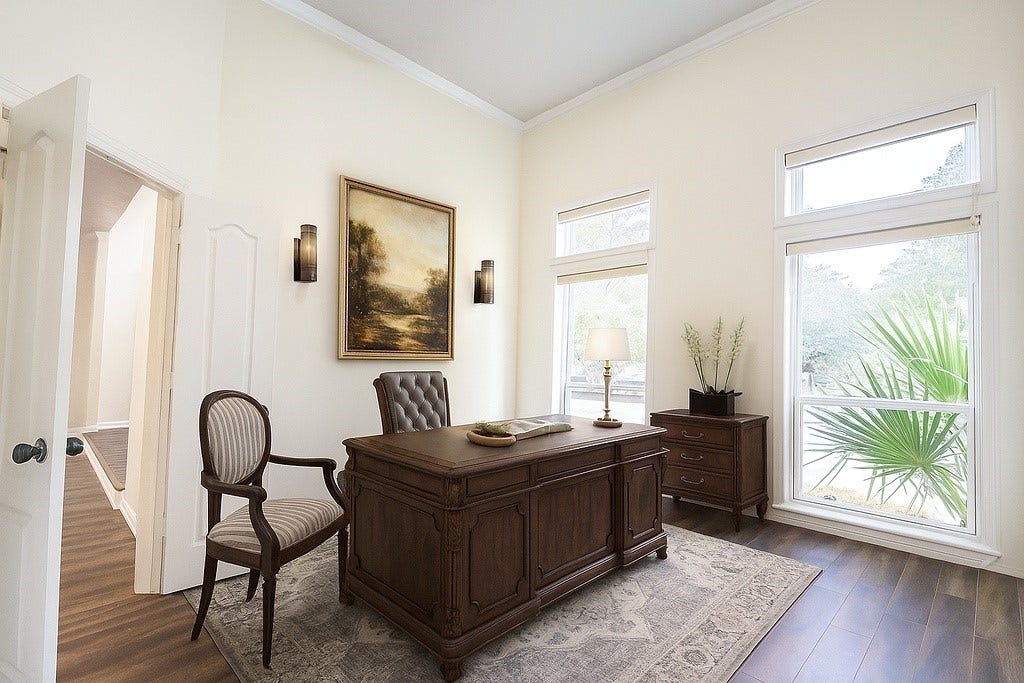 3230 Lake Island Drive, Montgomery, TX 77356 Digitally staged office