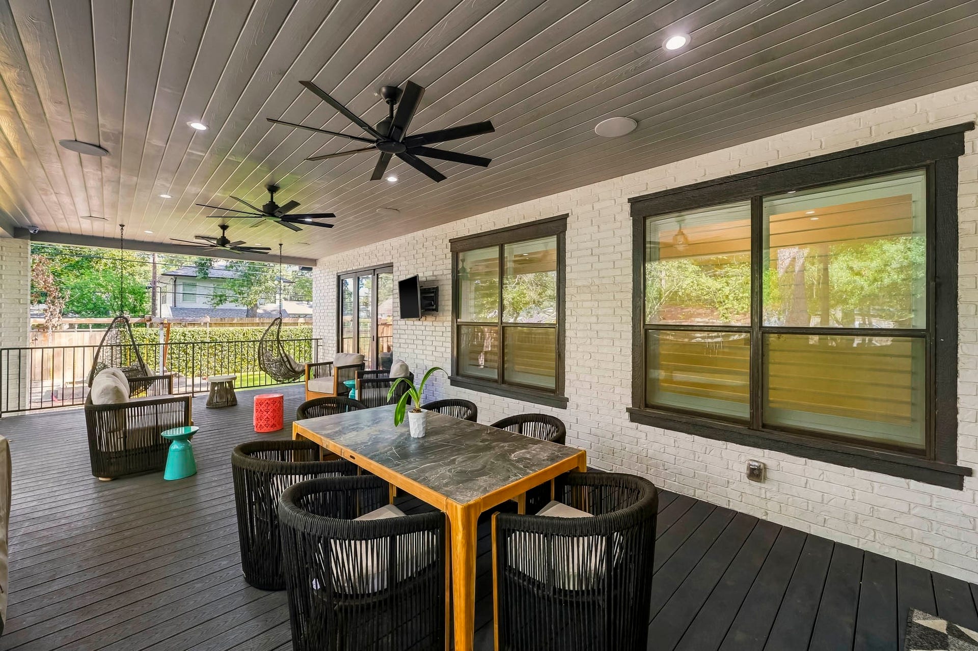 Smart switch technology featured throughout the home
