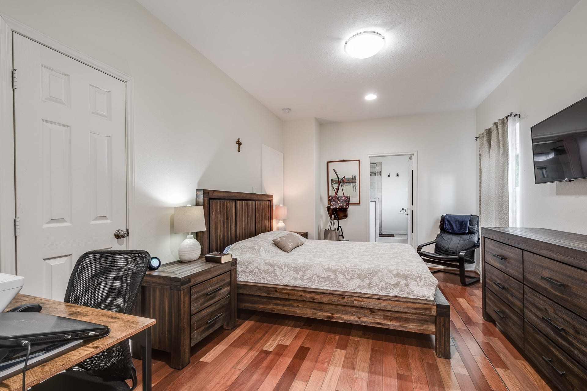 305 Hill Brook Lane, Conroe, TX 77385 Primary bedroom for casita.