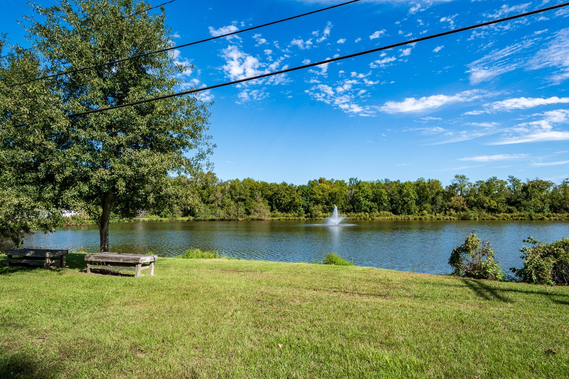 305 Hill Brook Lane, Conroe, TX 77385 Relax while taking a walk in this beautiful community.