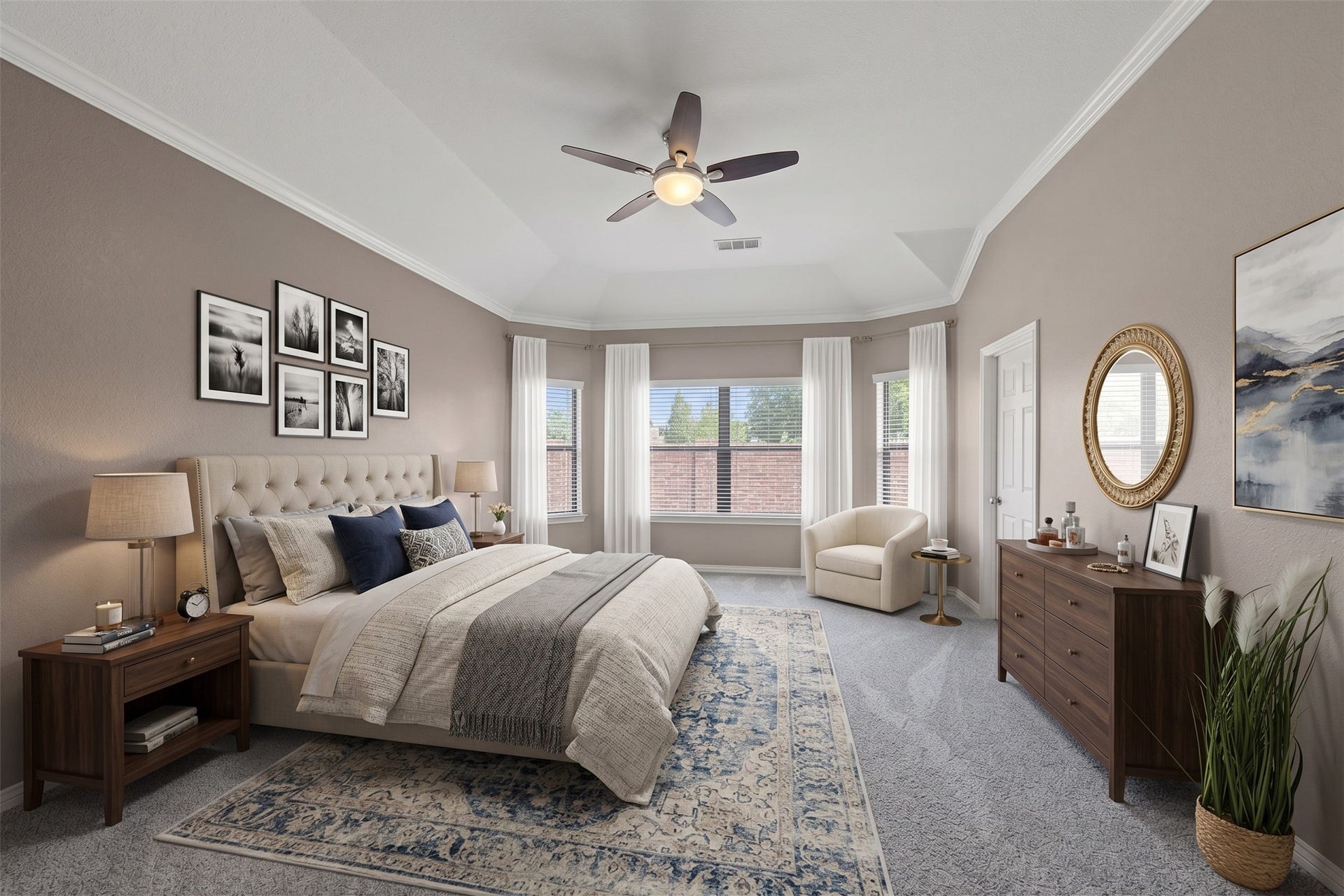 6723 Sotoria Lane, Sugar Land, TX 77479 virtual staged: Primary bedroom