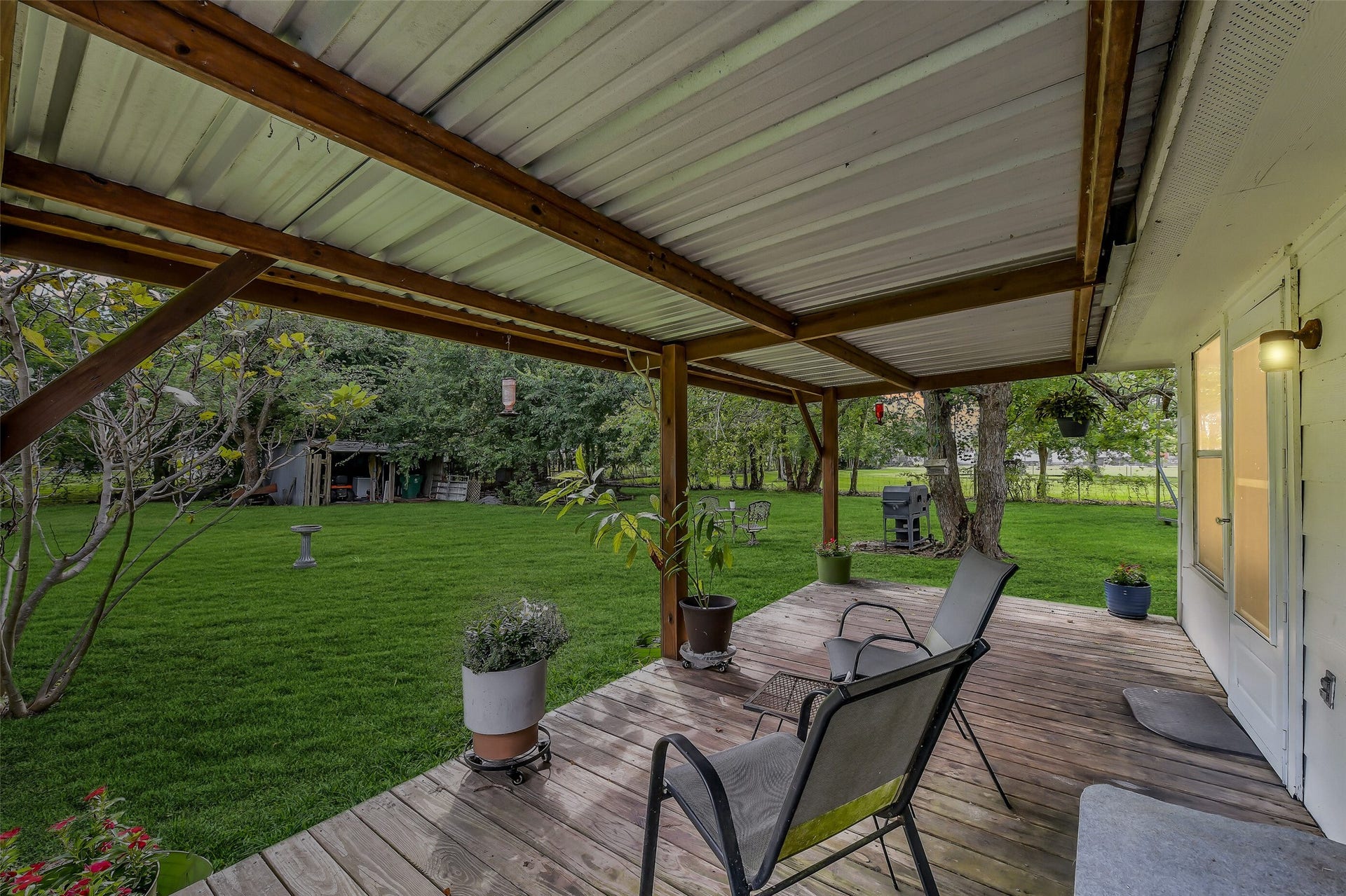 16523 County Road 191, Alvin, TX 77511 Porch Views and Quiet, Private Setting