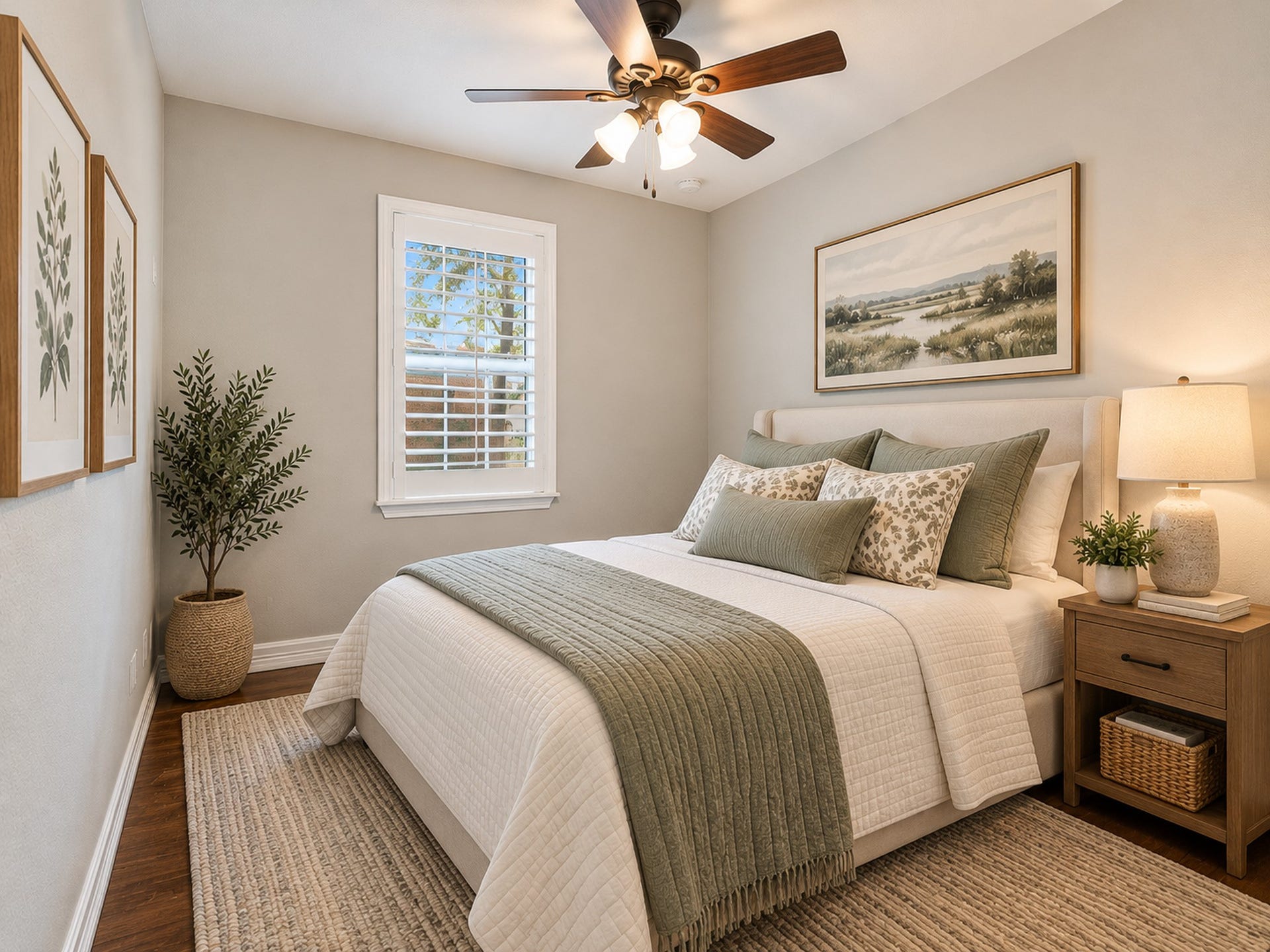 16963 Chapel Pines Drive, #57, Spring, TX 77379 Virtually staged secondary bedroom