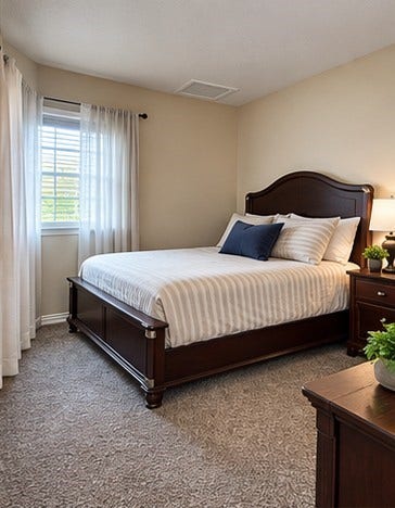 9505 Windswept Lane, #9505, Houston, TX 77063 Bedroom 2 virtual staging