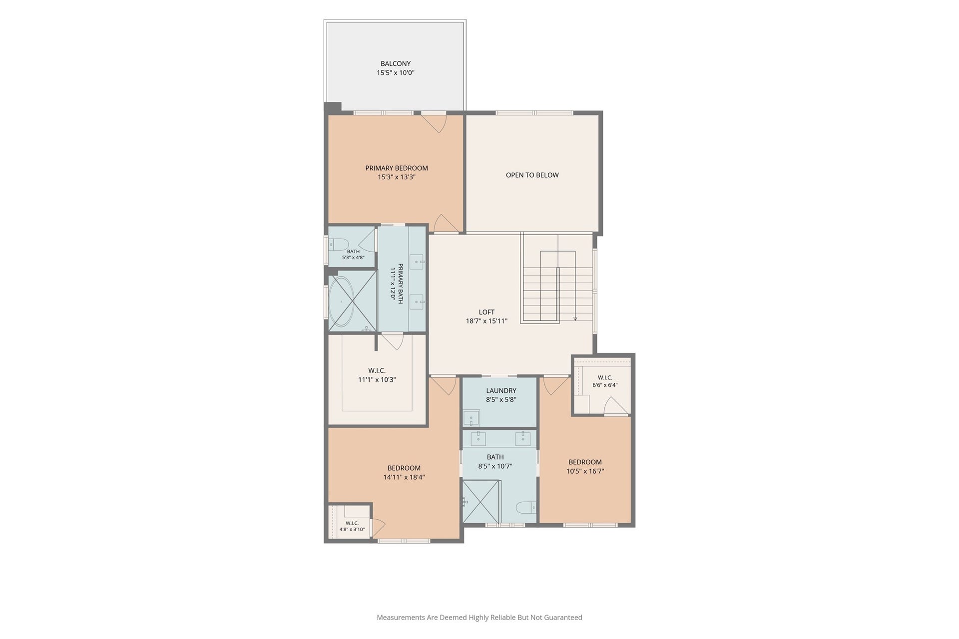 12 N Timber Top Dr, Spring, TX 77380 Second Floor