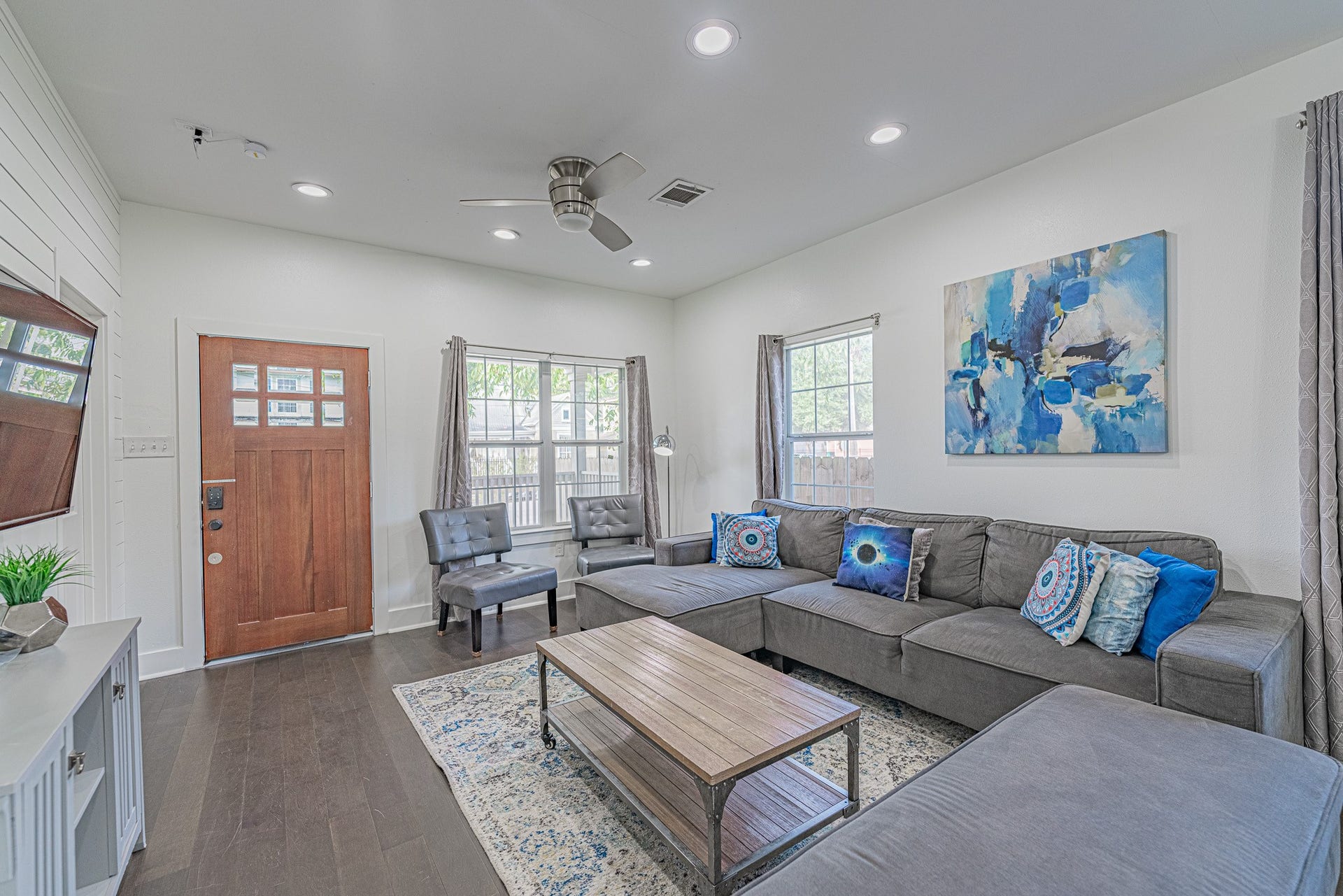 Spacious living area