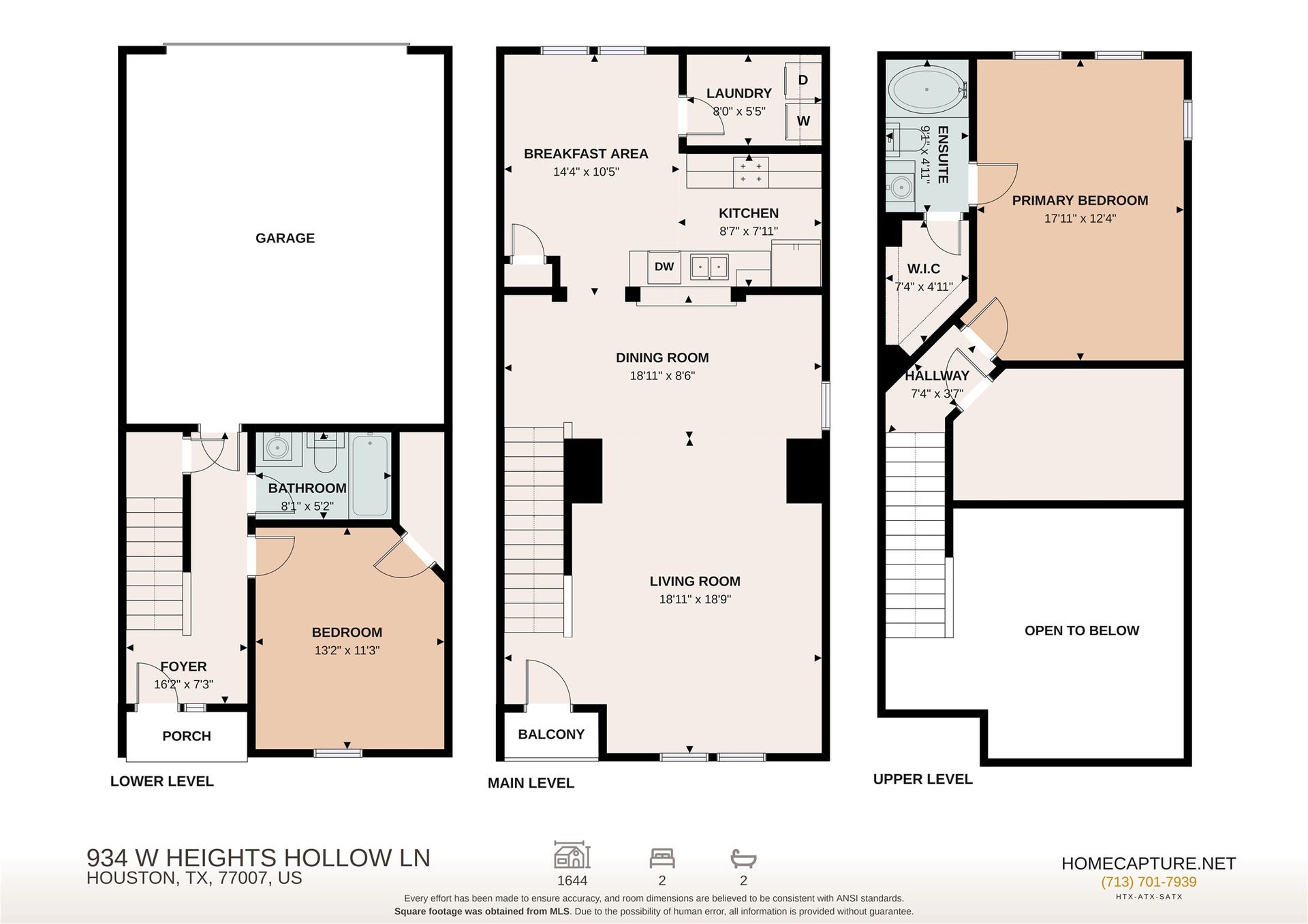 934 W Heights Hollow Lane, Houston, TX 77007