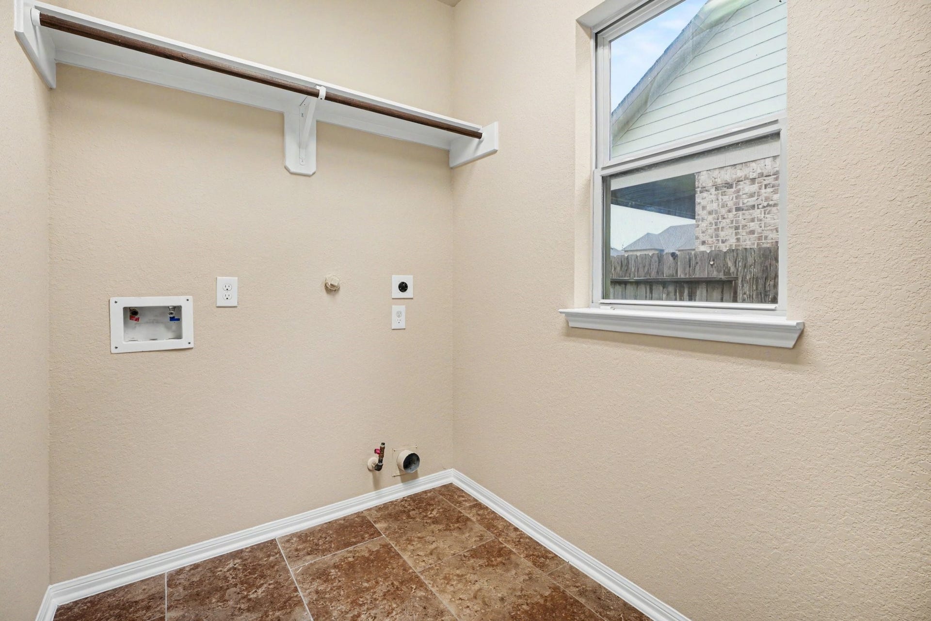 A utility room with a sunny disposition!