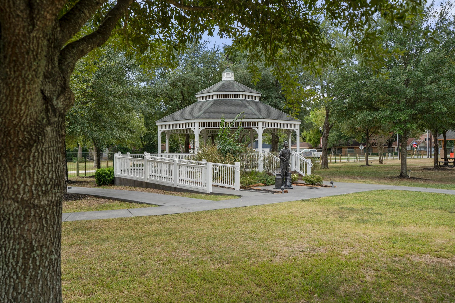 306 Foster Street, Tomball, TX 77375 The Gazebo was added in the spring of 2009 to the Railroad Depot area. The Centennial Commission has dedicated the Gazebo to the City of Tomball to commemorate the 100th birthday of Tomball. The gazebo is a great place for a small family picnic, wedding or just for photo opportunities.