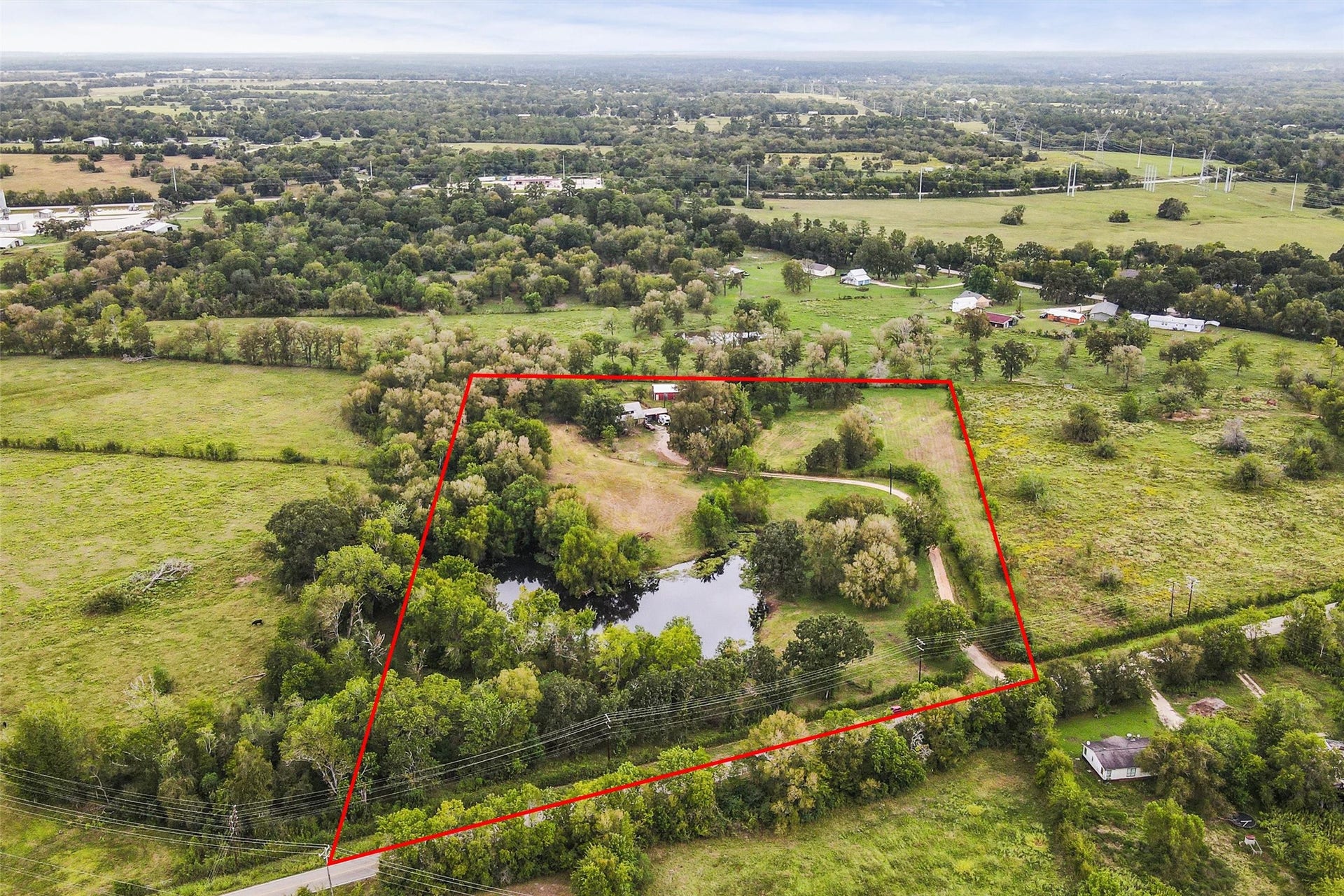 26962 Old Highway 105 W, Montgomery, TX 77316 Aerial view of the property