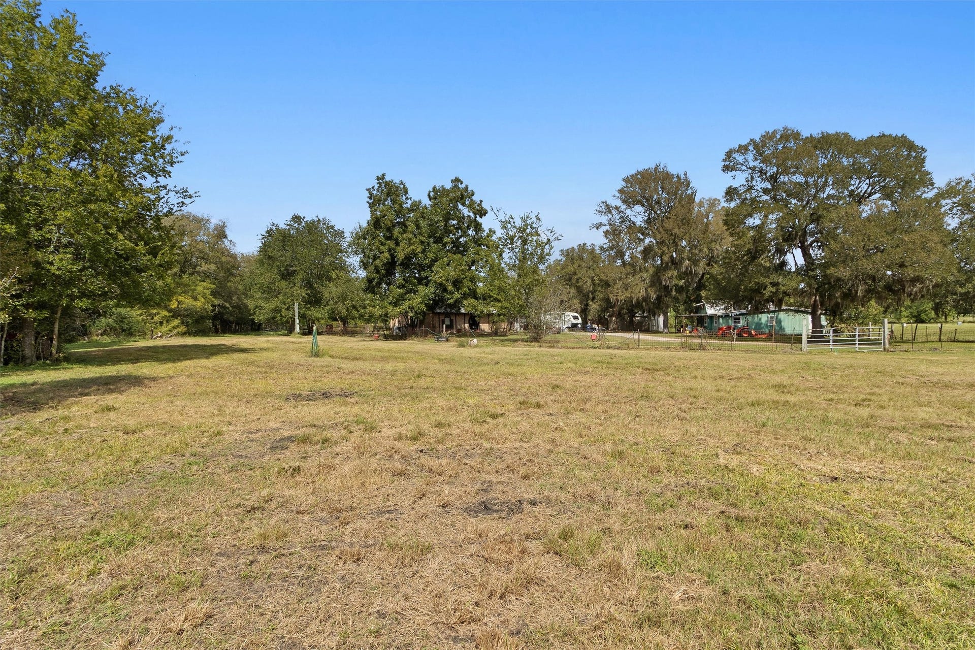 26962 Old Highway 105 W, Montgomery, TX 77316 View of the home site from the pasture