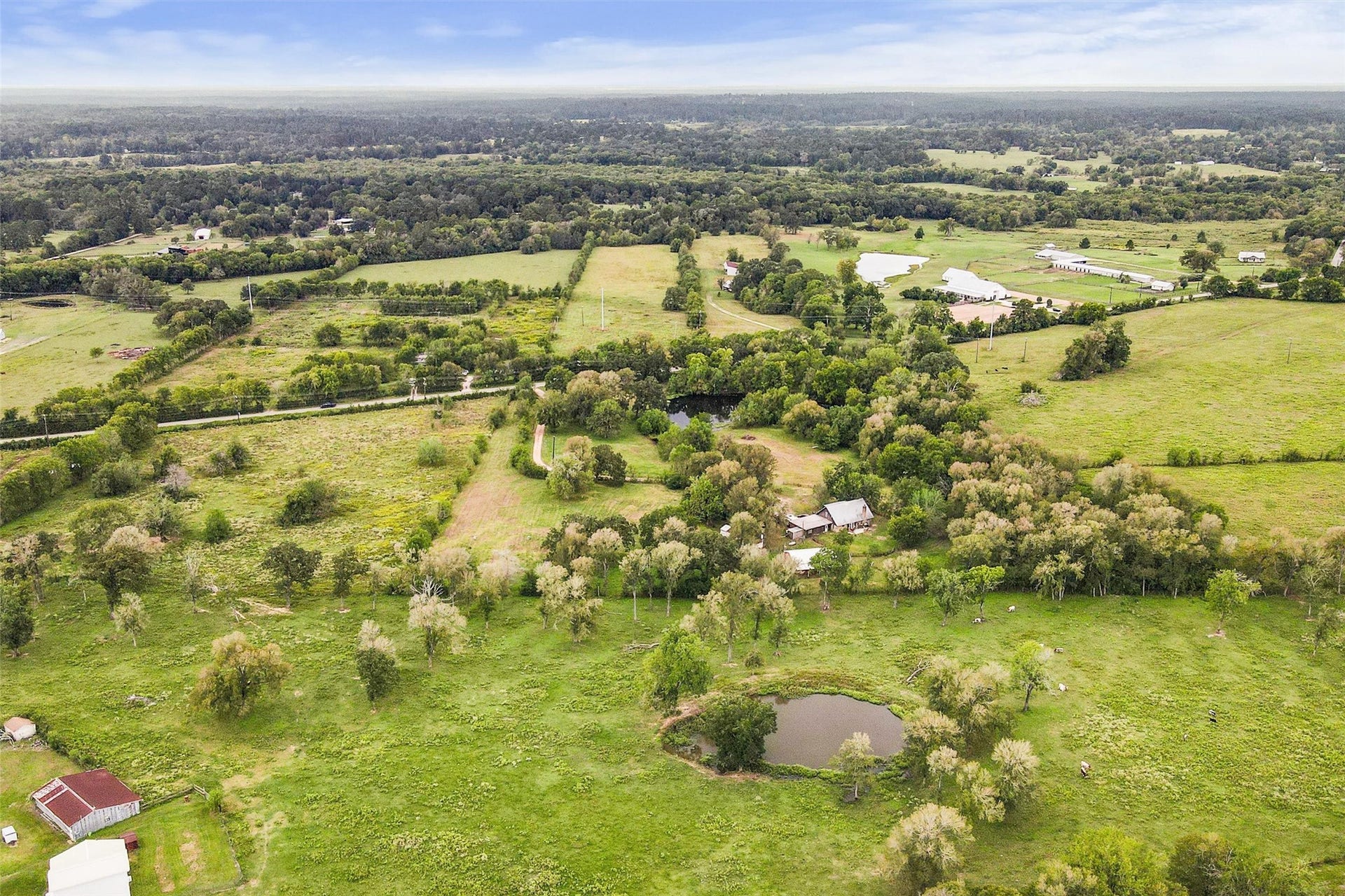 26962 Old Highway 105 W, Montgomery, TX 77316 Aerial view of the property