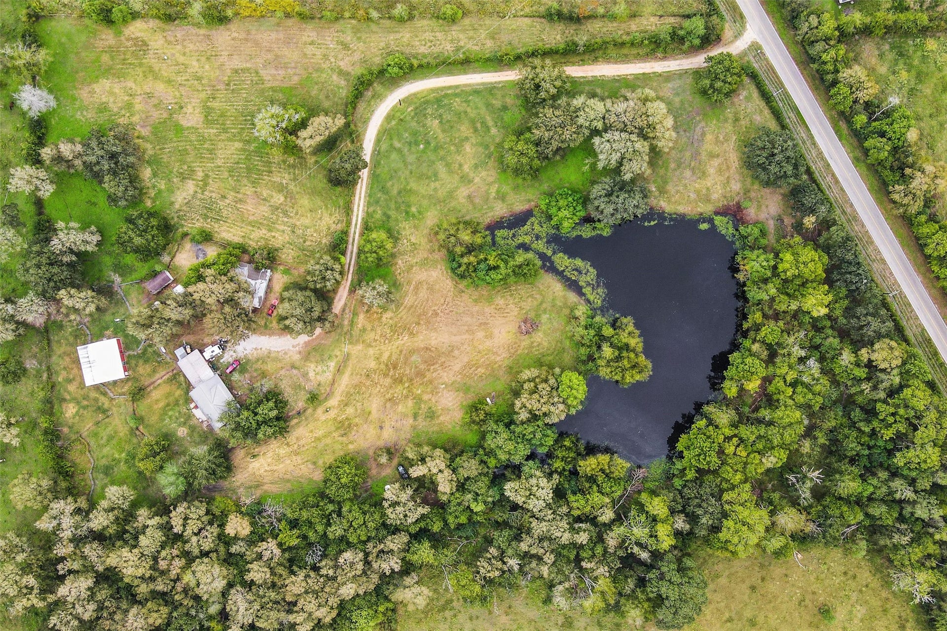 26962 Old Highway 105 W, Montgomery, TX 77316 Aerial view of the property