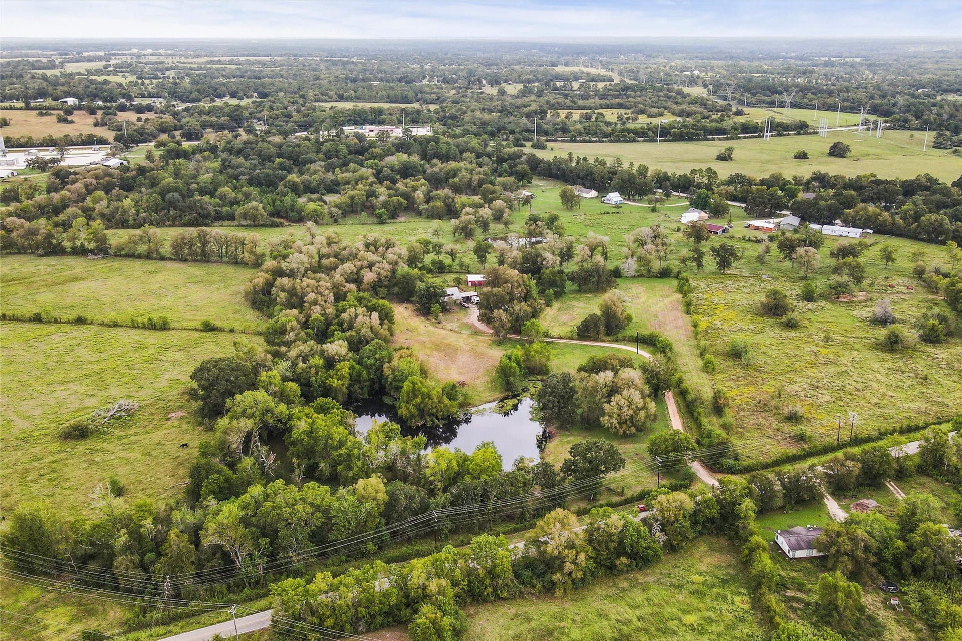 26962 Old Highway 105 W, Montgomery, TX 77316 Aerial view of the property