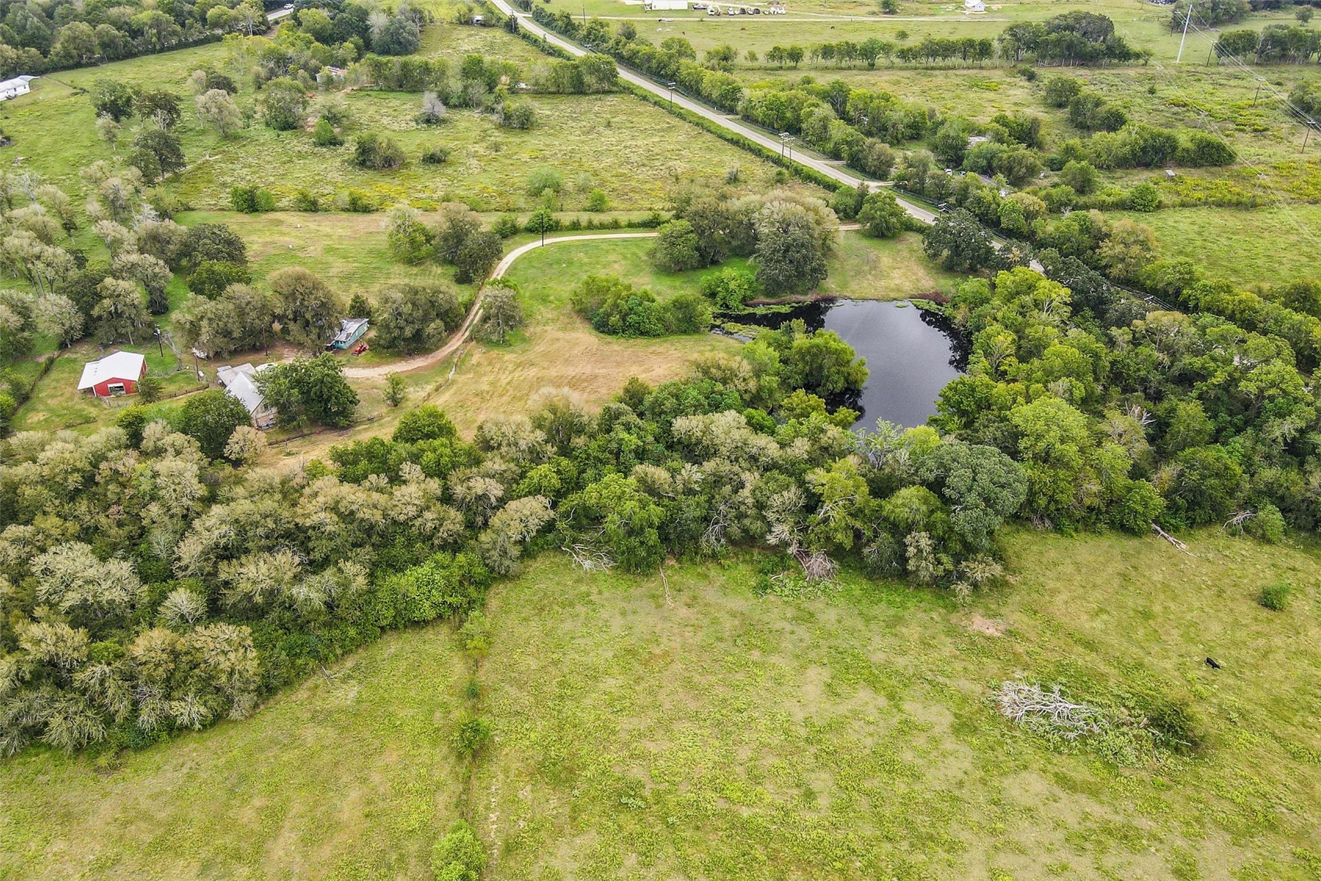 26962 Old Highway 105 W, Montgomery, TX 77316 Aerial view of the property