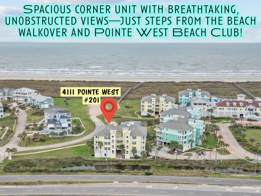 Property photo for 4111 Pointe West Drive, #201, Galveston, TX