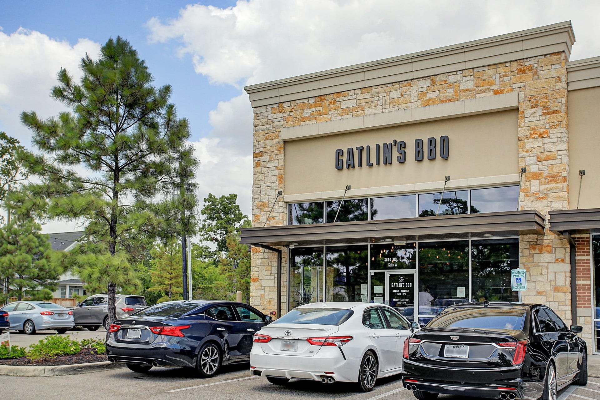 Nearby Gatlin's BBQ is one of the best BBQ places nearby. HINT... get there early before they run out of the good stuff!