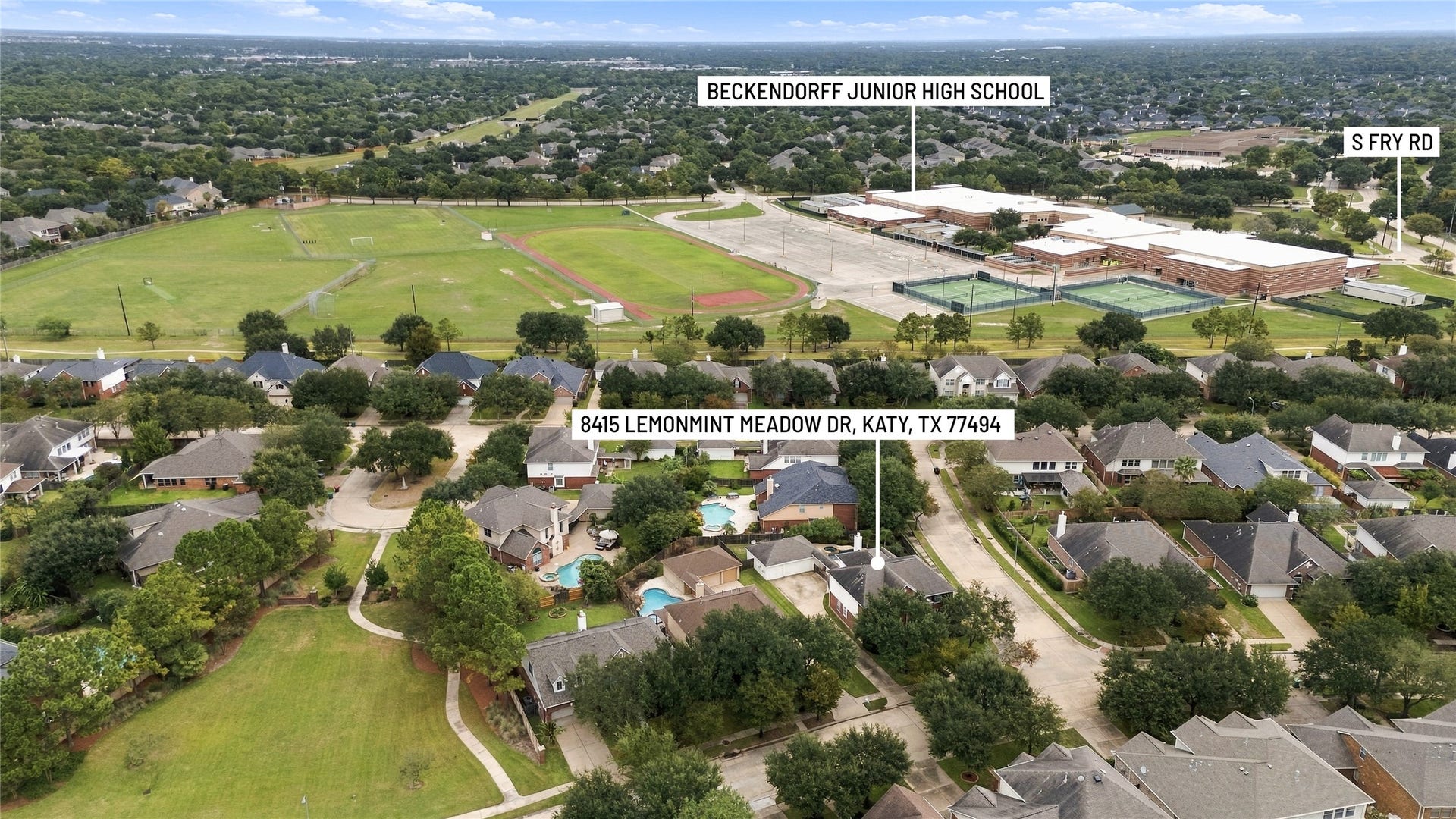8415 Lemonmint Meadow Drive, Katy, TX 77494