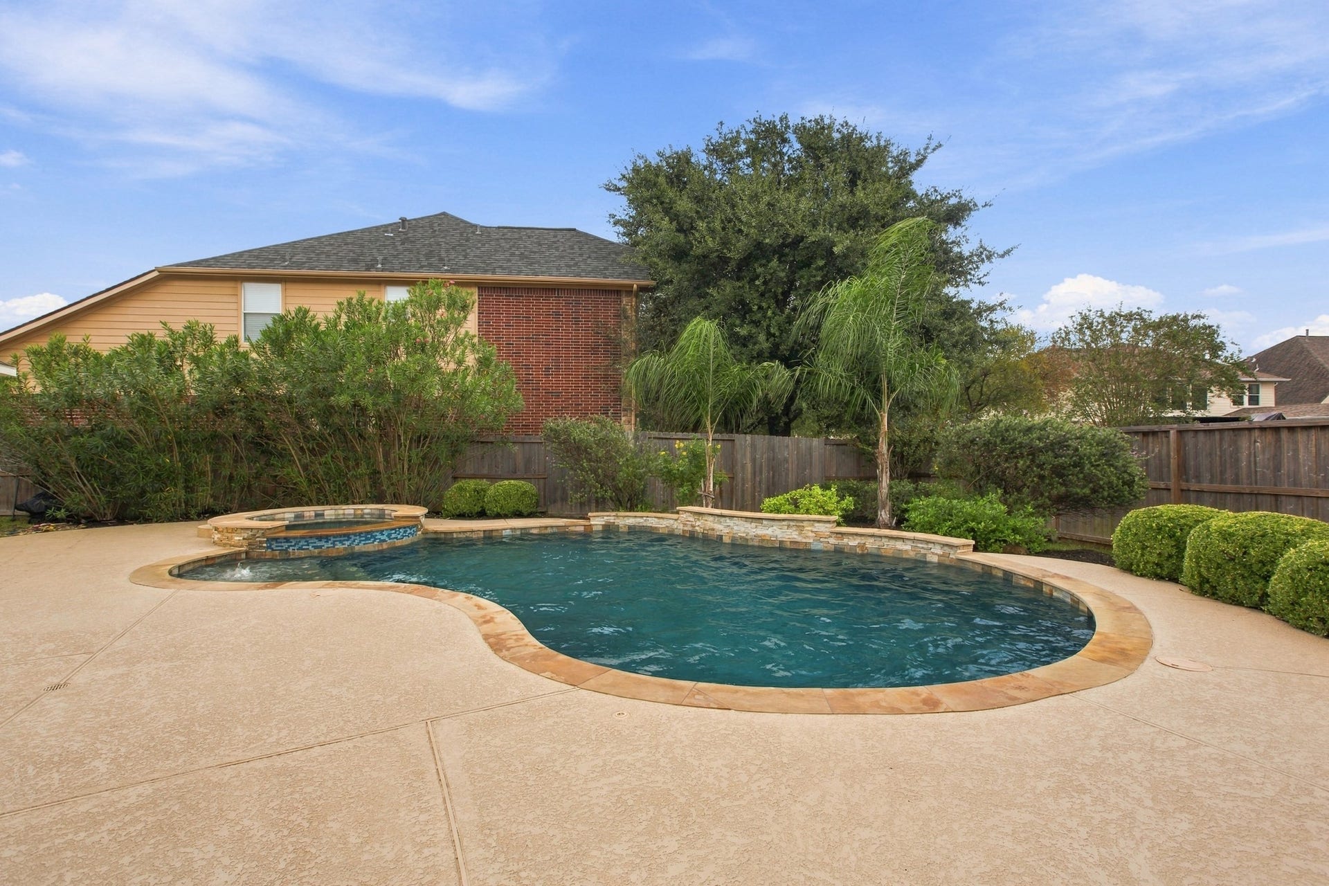 Plenty of space to set up your ideal outdoor hangout.