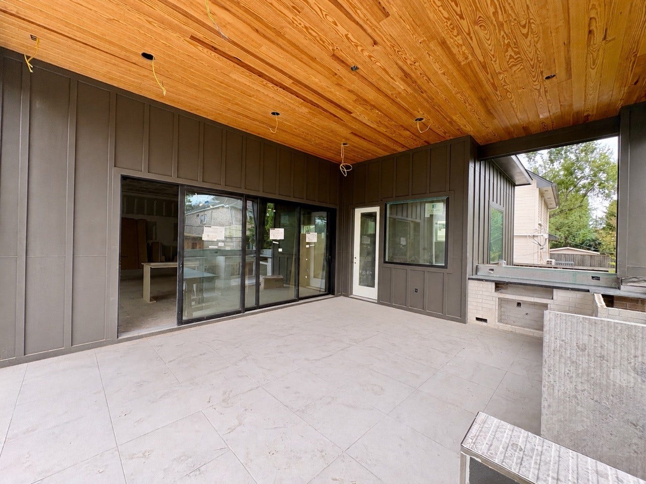 4918 Wigton Drive, Houston, TX 77096 Covered Patio and Summer Kitchen.