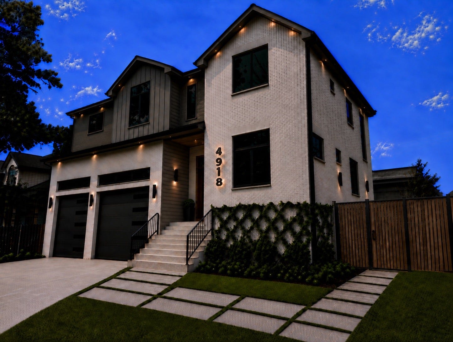 4918 Wigton Drive, Houston, TX 77096 Estimated Completion Date of 11/30/2026. This is a virtual rendering only. Design and finishes are subject to change. Actual design and finishes are confirmed upon walkthrough of the home.