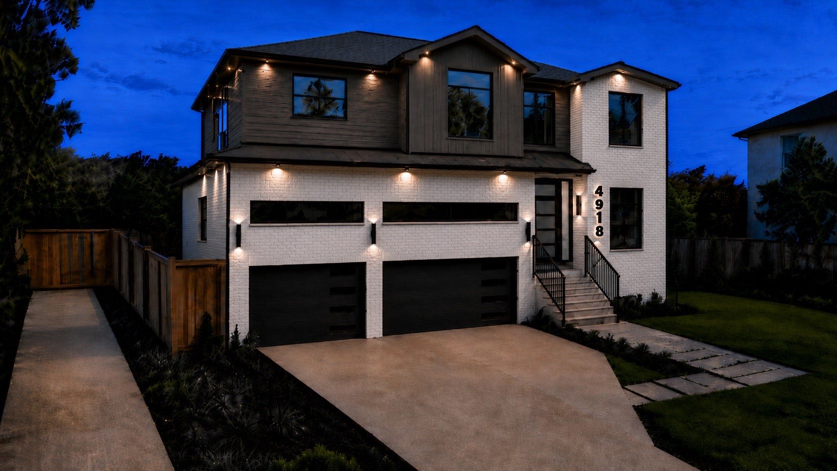 4918 Wigton Drive, Houston, TX 77096 Estimated Completion Date of 11/30/2026. This is a virtual rendering only. Design and finishes are subject to change. Actual design and finishes are confirmed upon walkthrough of the home.