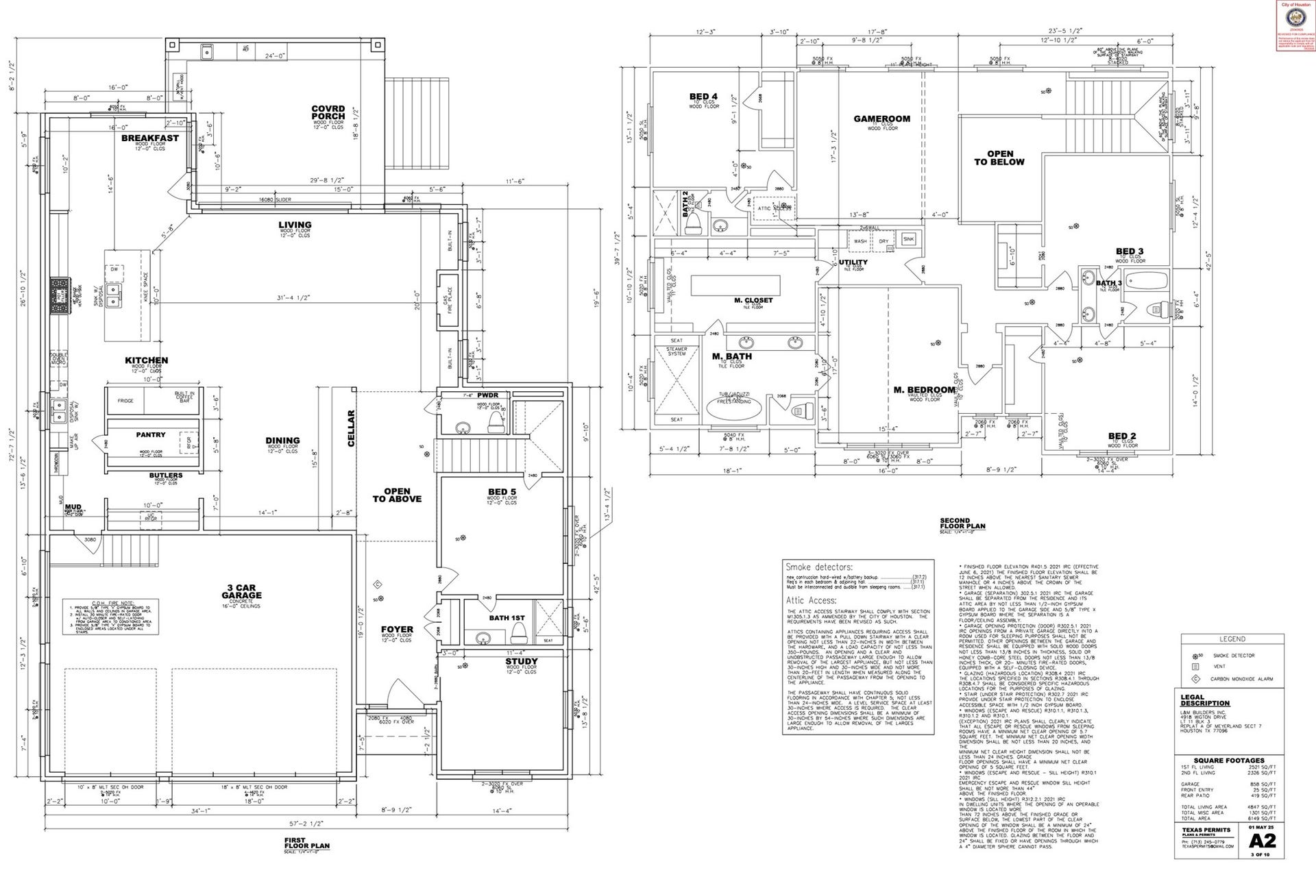 4918 Wigton Drive, Houston, TX 77096 Floor plan is subject to on-site changes/modifications.