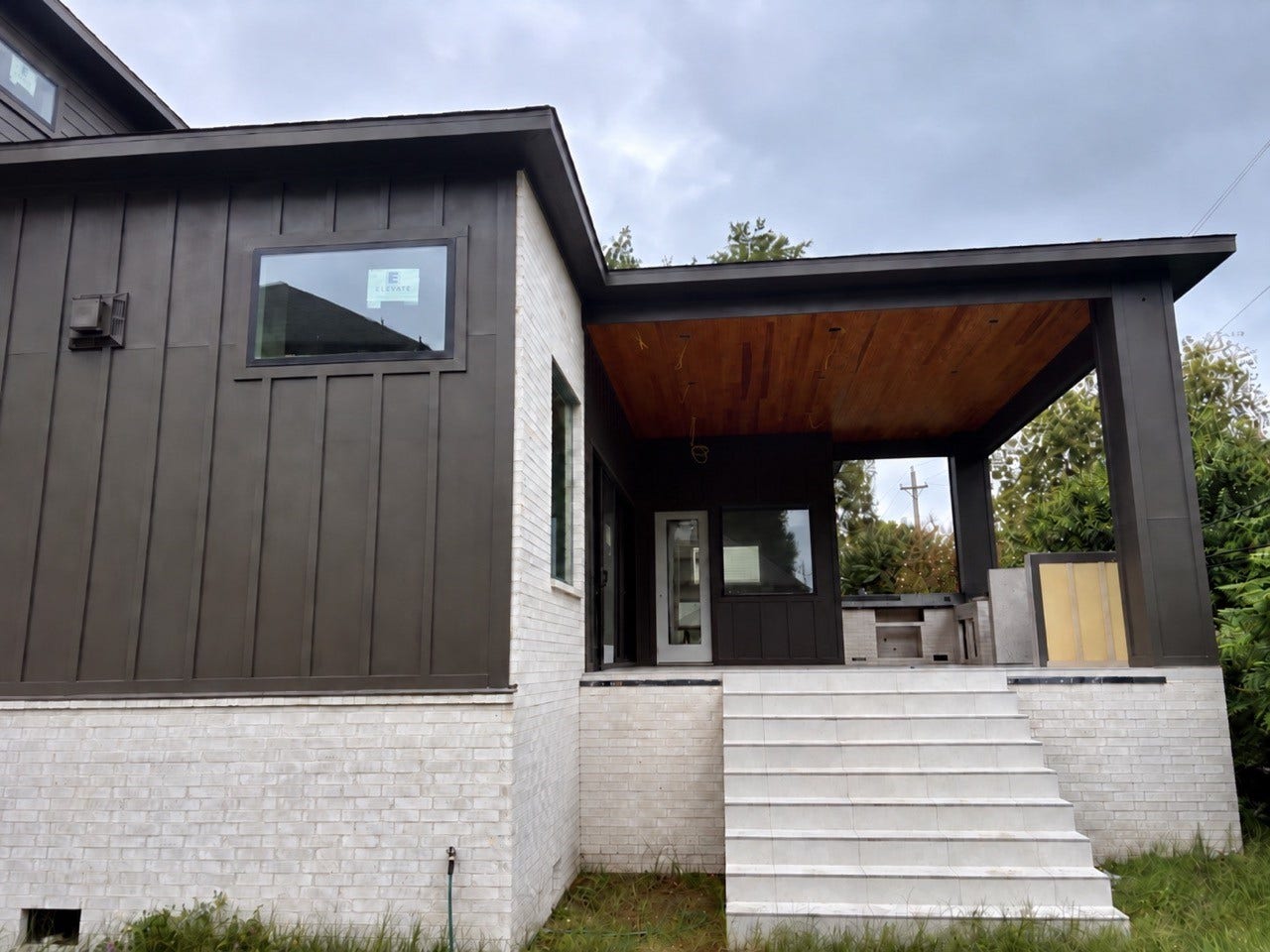 4918 Wigton Drive, Houston, TX 77096 Covered Patio and Summer Kitchen.