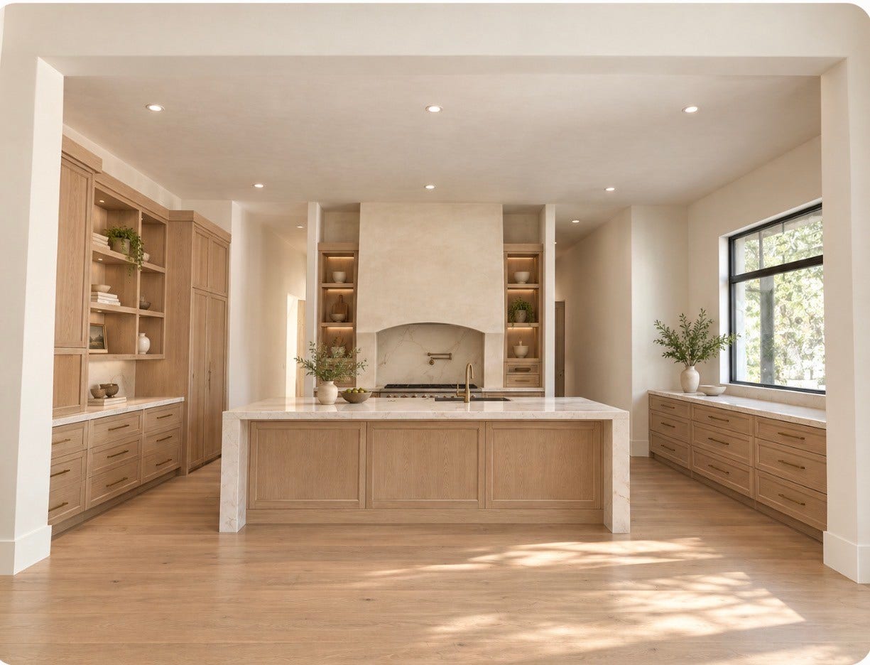 7504 Lonesome Ridge, Montgomery, TX 77316 Rendering of what the kitchen could look like.