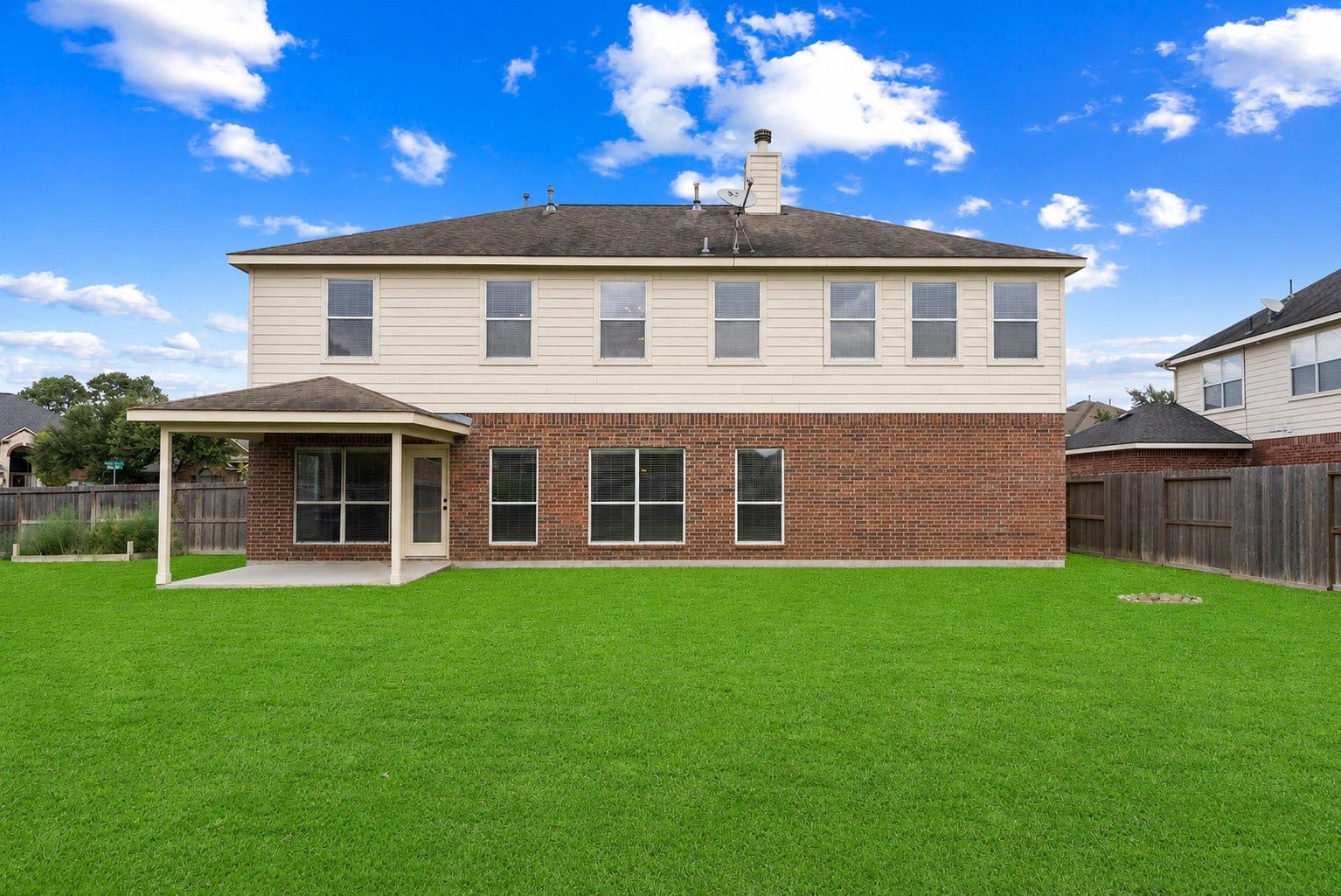 19415 Sorrell Ridge Drive, Spring, TX 77388 Plenty of options and room for kids and furry friends to play in the huge backyard.