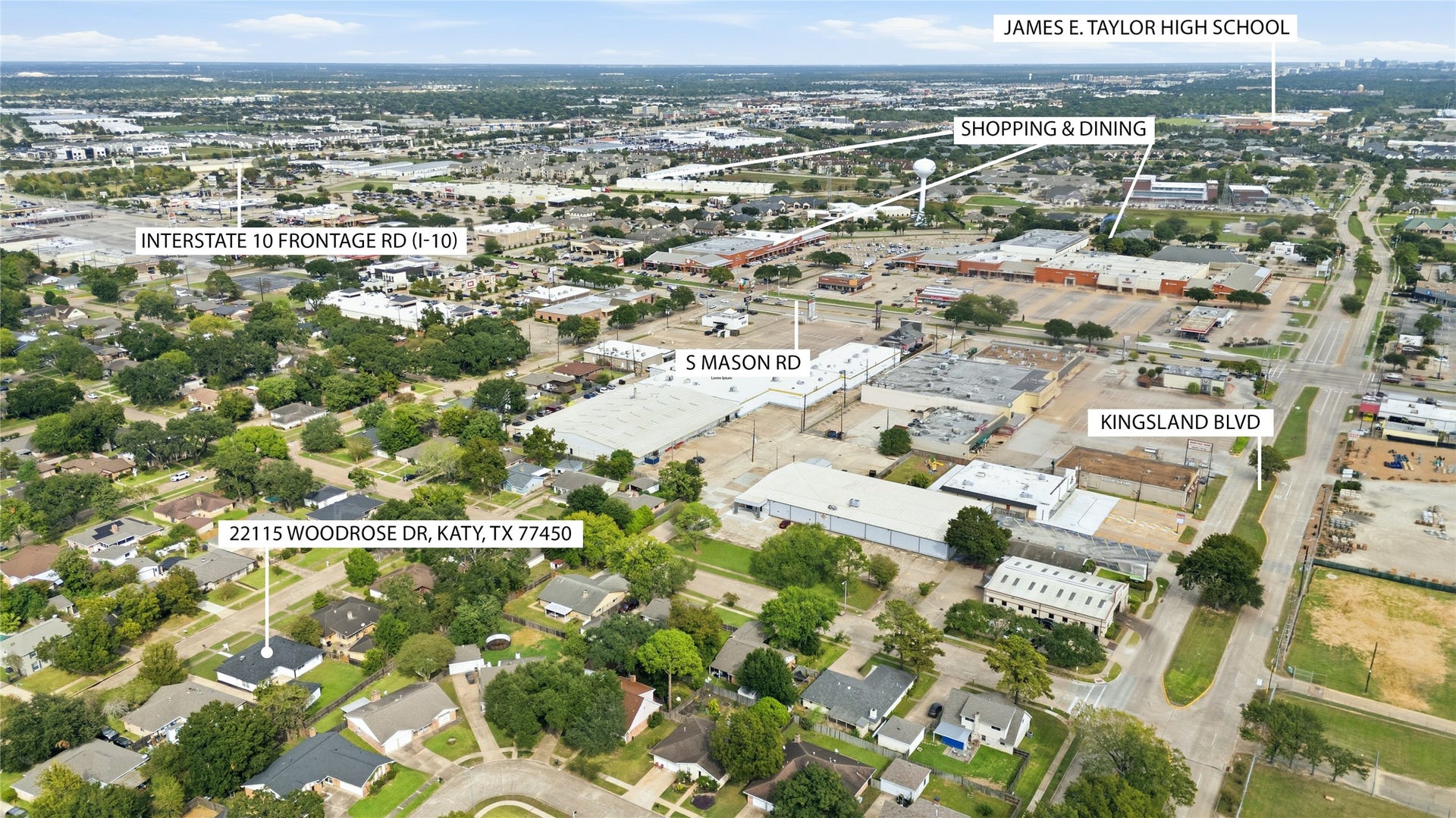 22115 Woodrose Drive, Katy, TX 77450