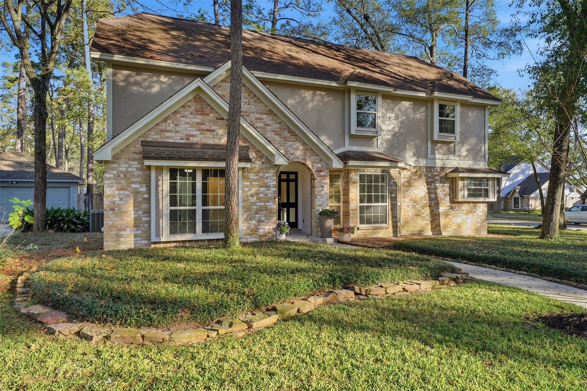 2 Rolling Mill Ln, The Woodlands, TX 77380 Front Elevation 2