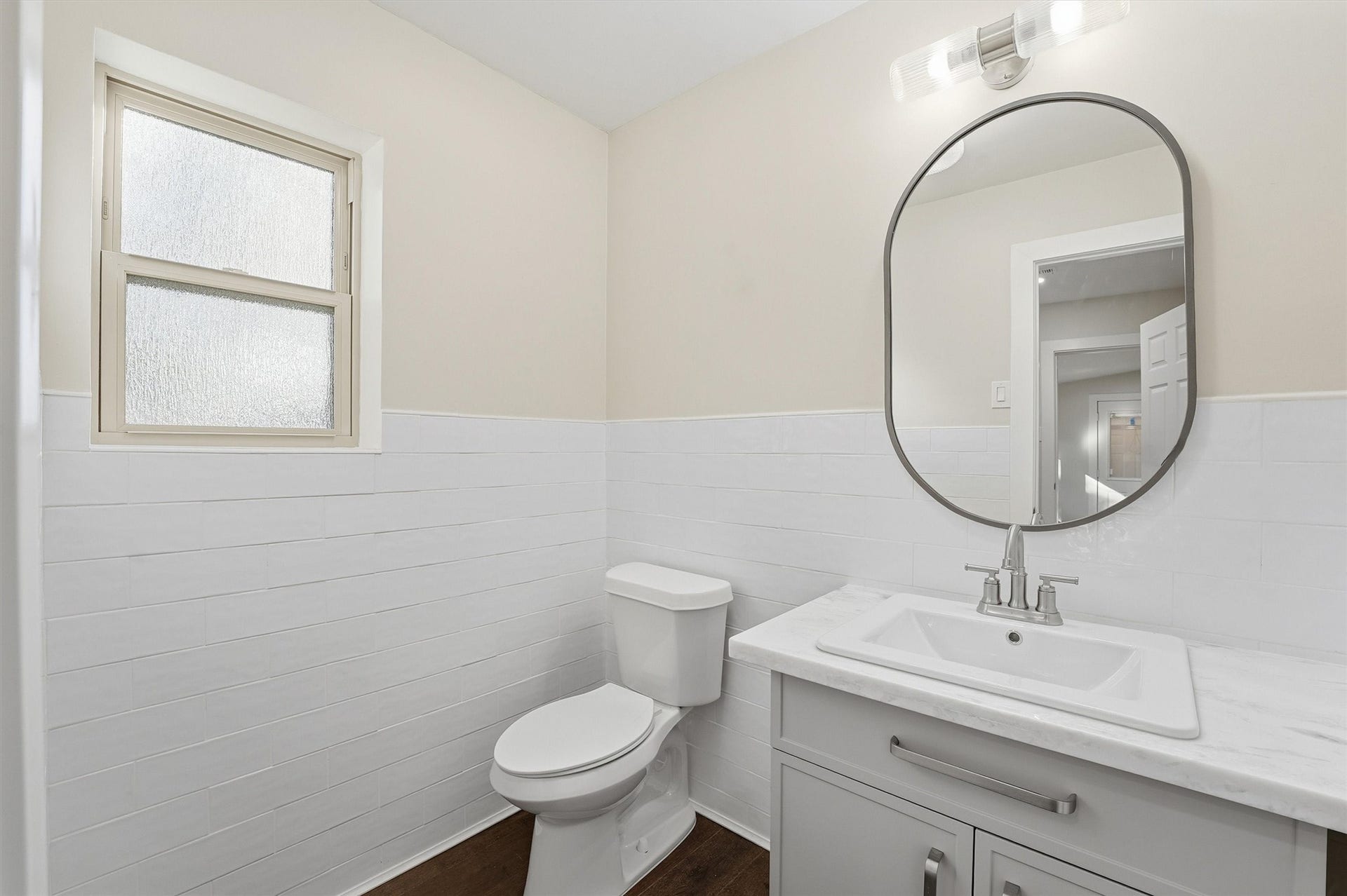 2 Rolling Mill Ln, The Woodlands, TX 77380 Half Bath Off Utility Room